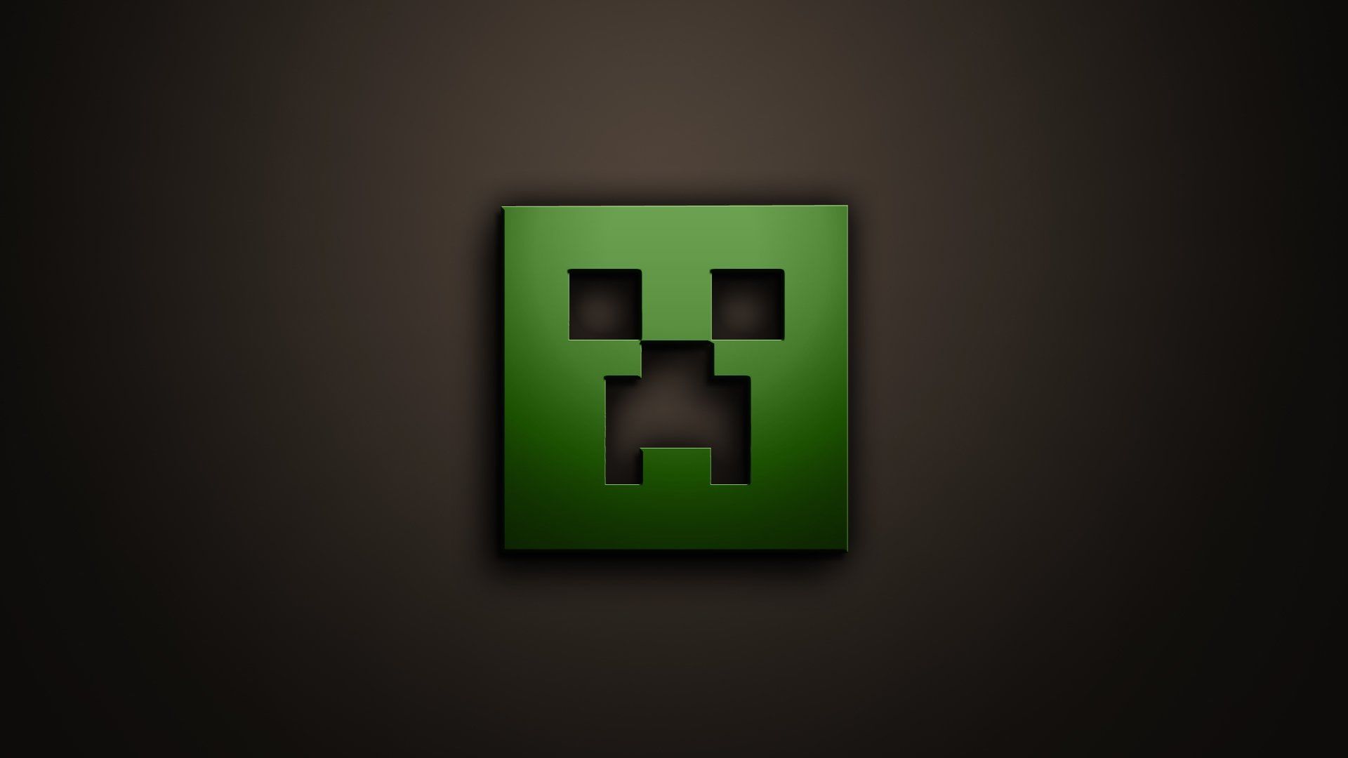 Minecraft Minimalist Creeper Wallpapers