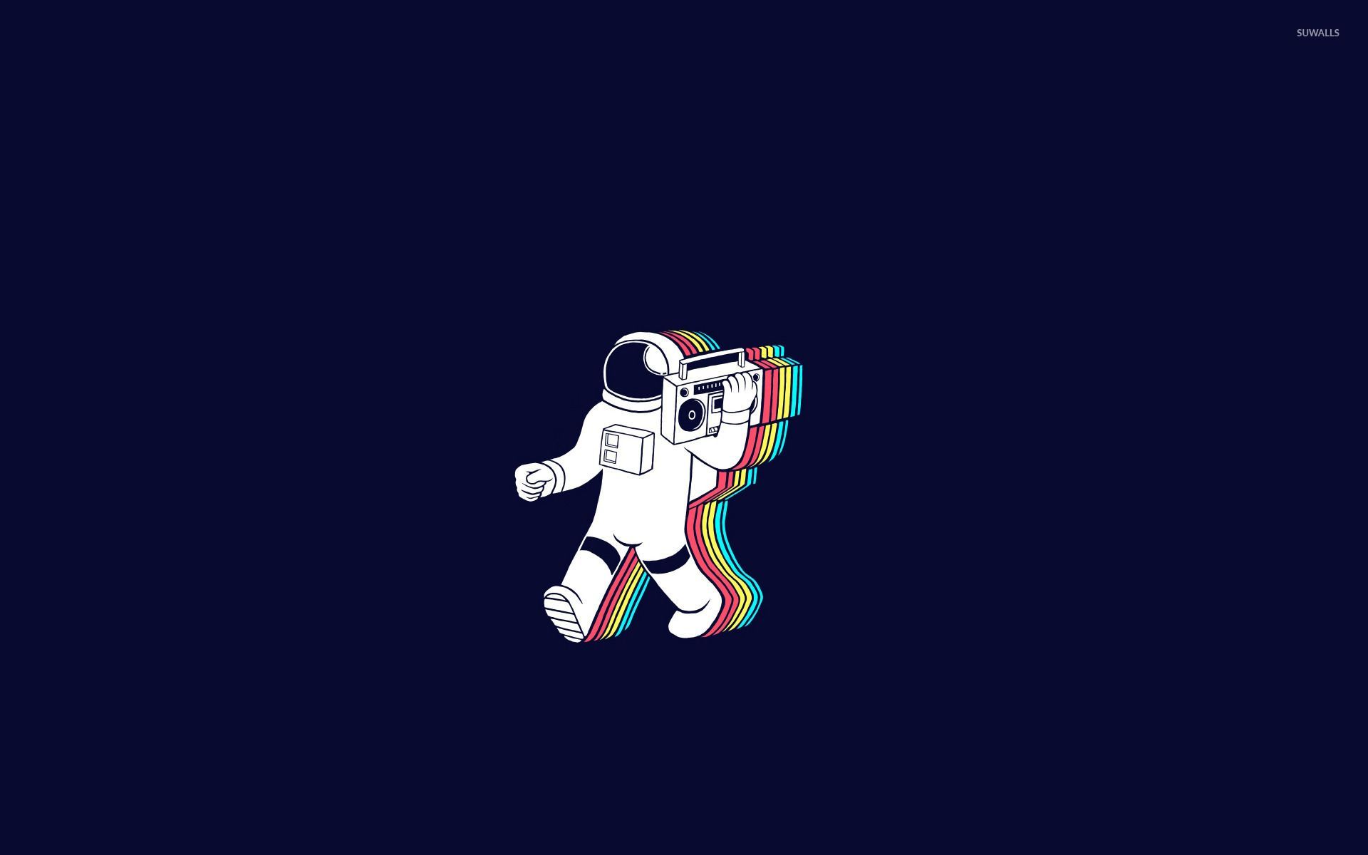 Minimal Astronaut Wallpapers