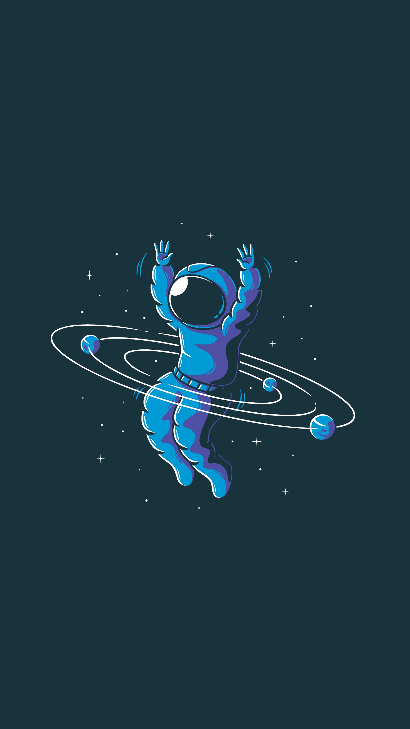 Minimal Astronaut Wallpapers