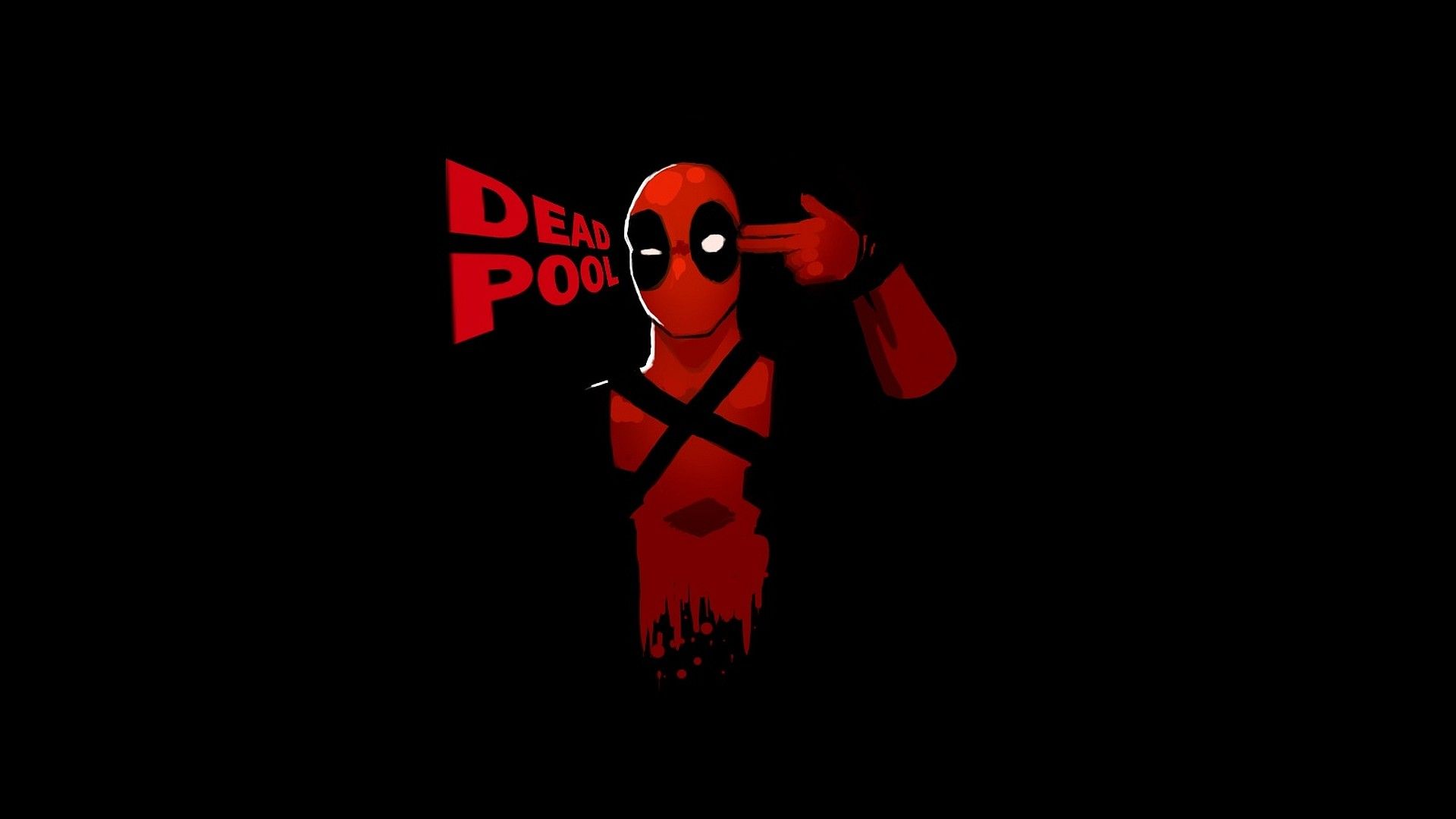 Minimal Deadpool Wallpapers