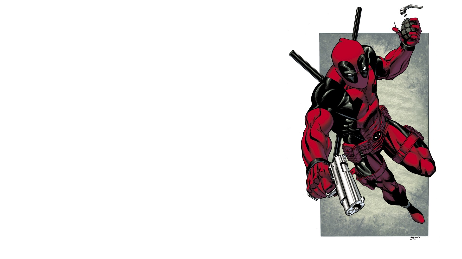 Minimal Deadpool Wallpapers