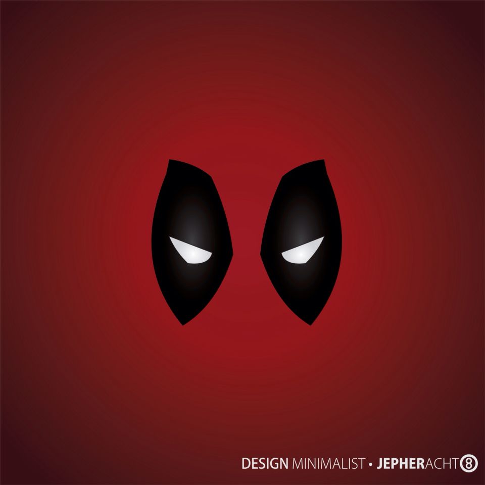 Minimal Deadpool Wallpapers