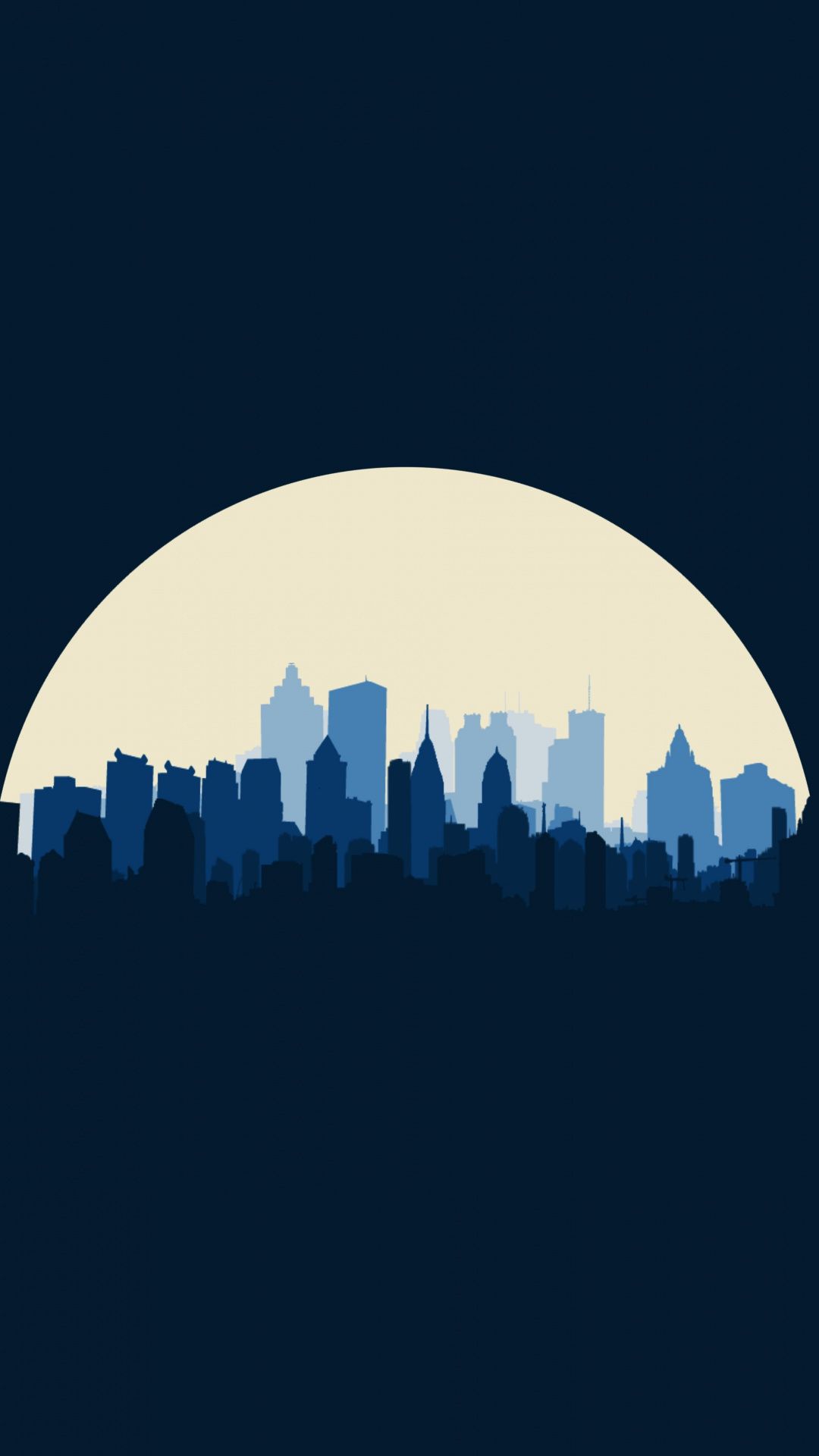 Minimal Digital Cityscape Wallpapers