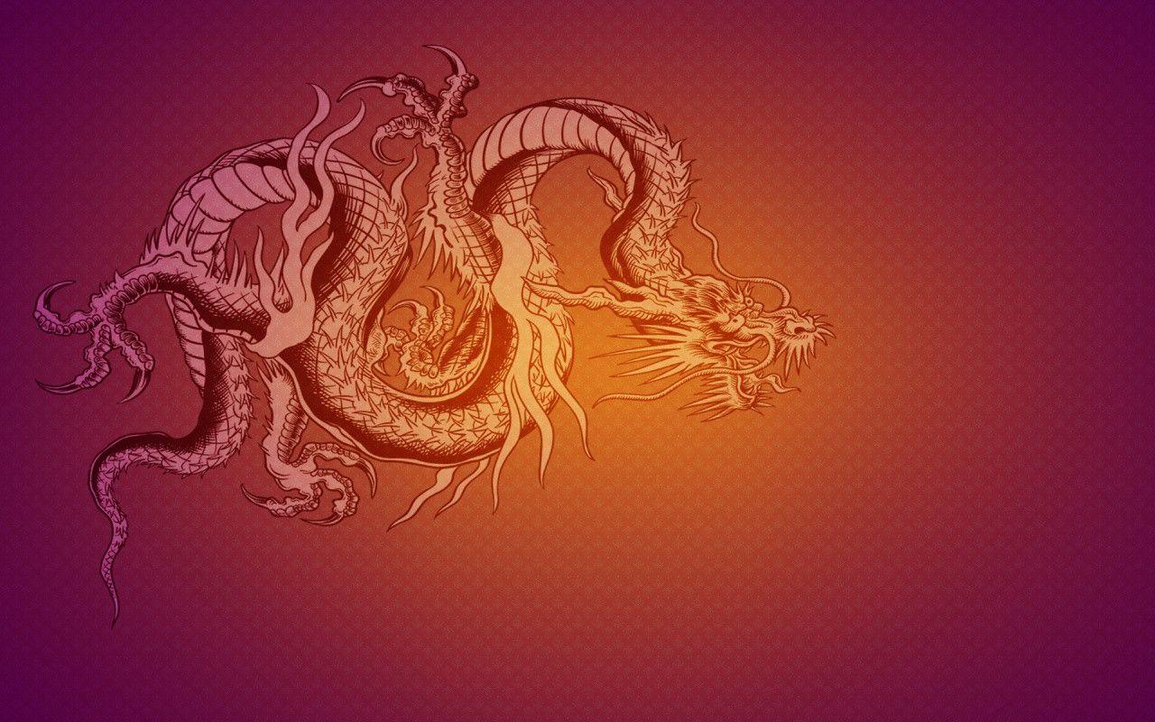 Minimal Dragon Wallpapers