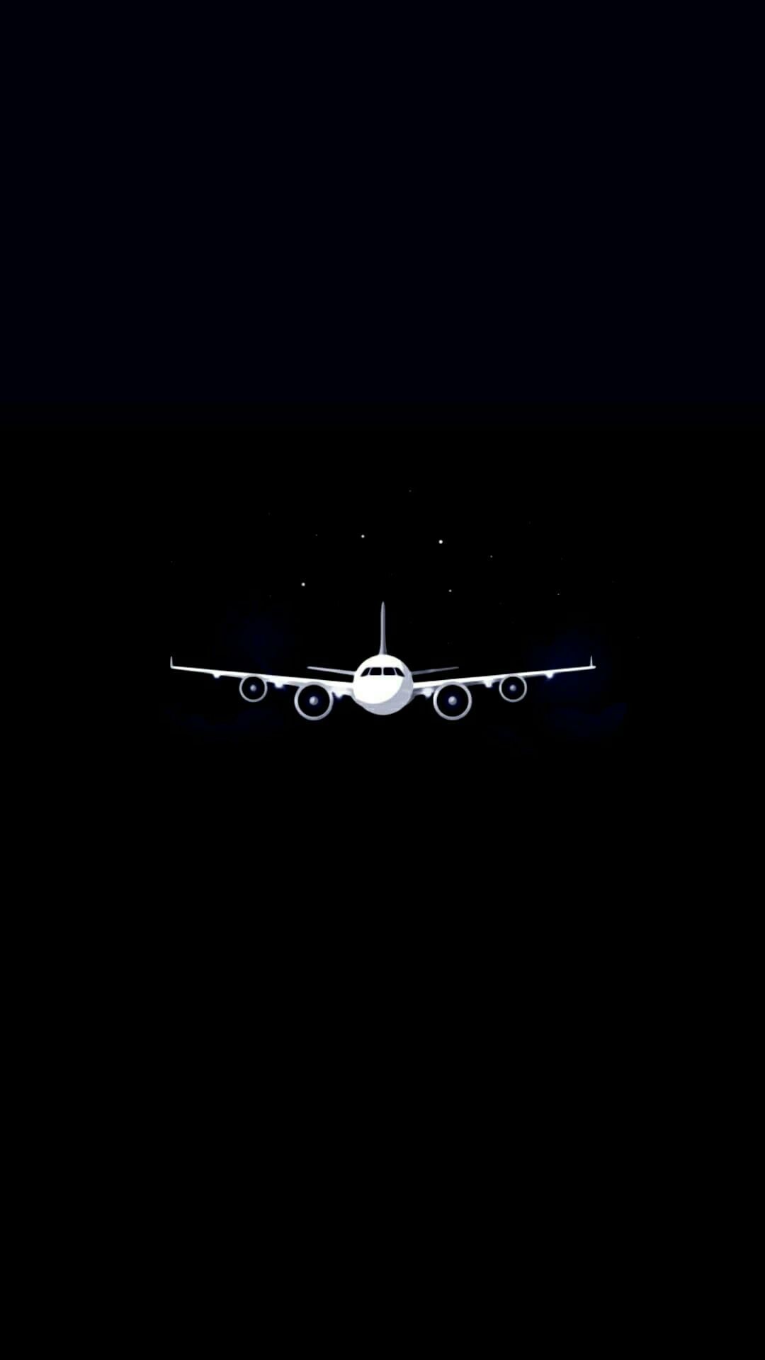 Minimal Eclipse Airplane Wallpapers