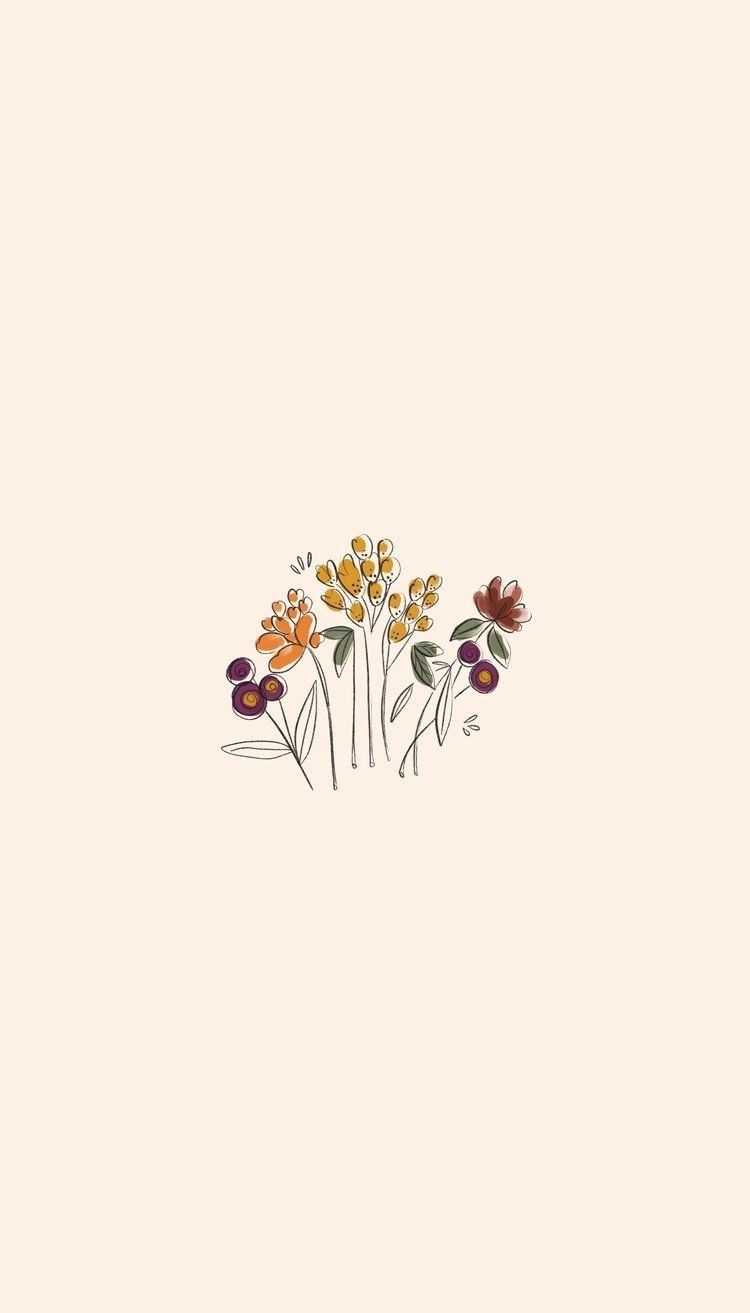 Minimal Flower Wallpapers