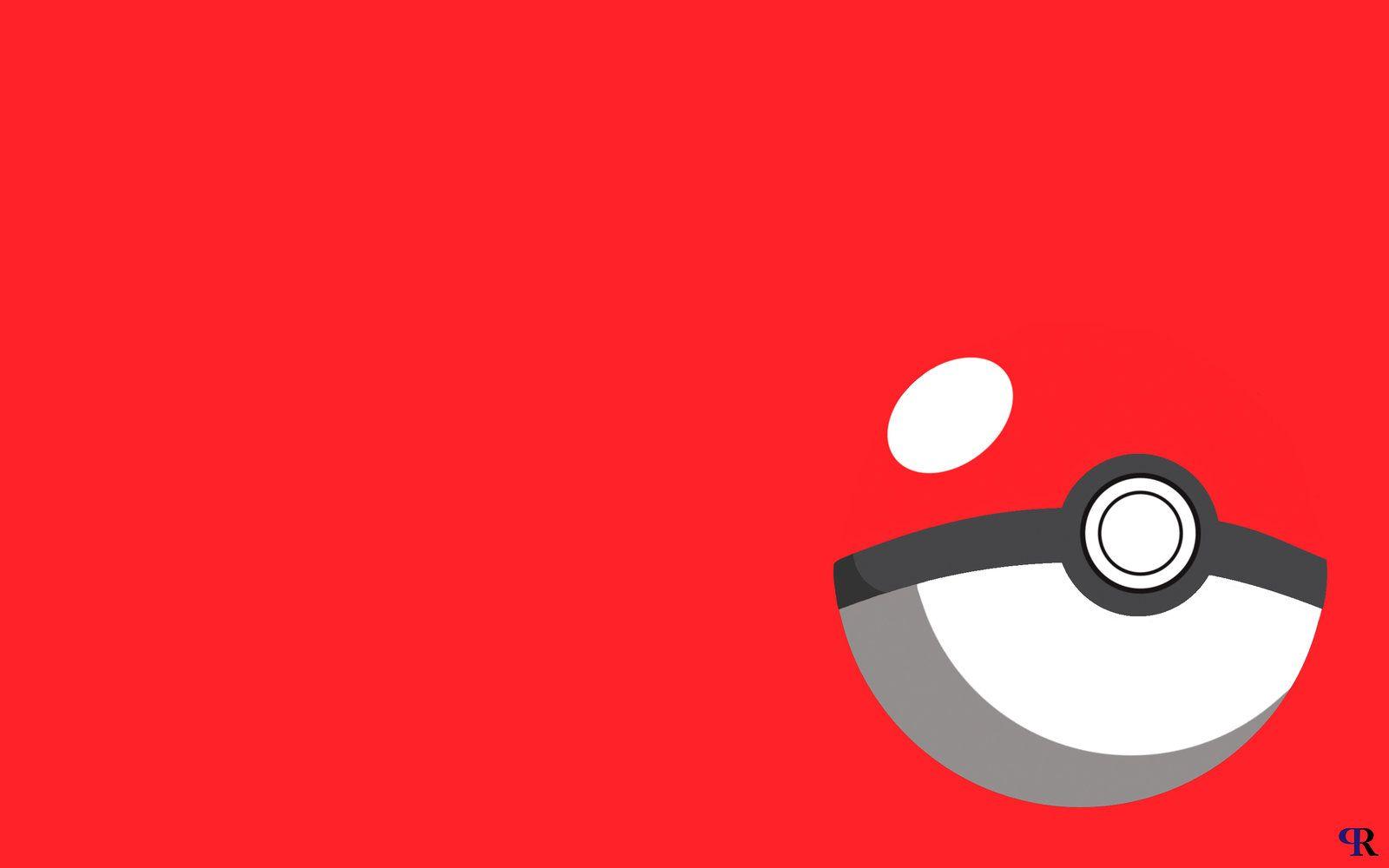 Minimal Pokeball Wallpapers