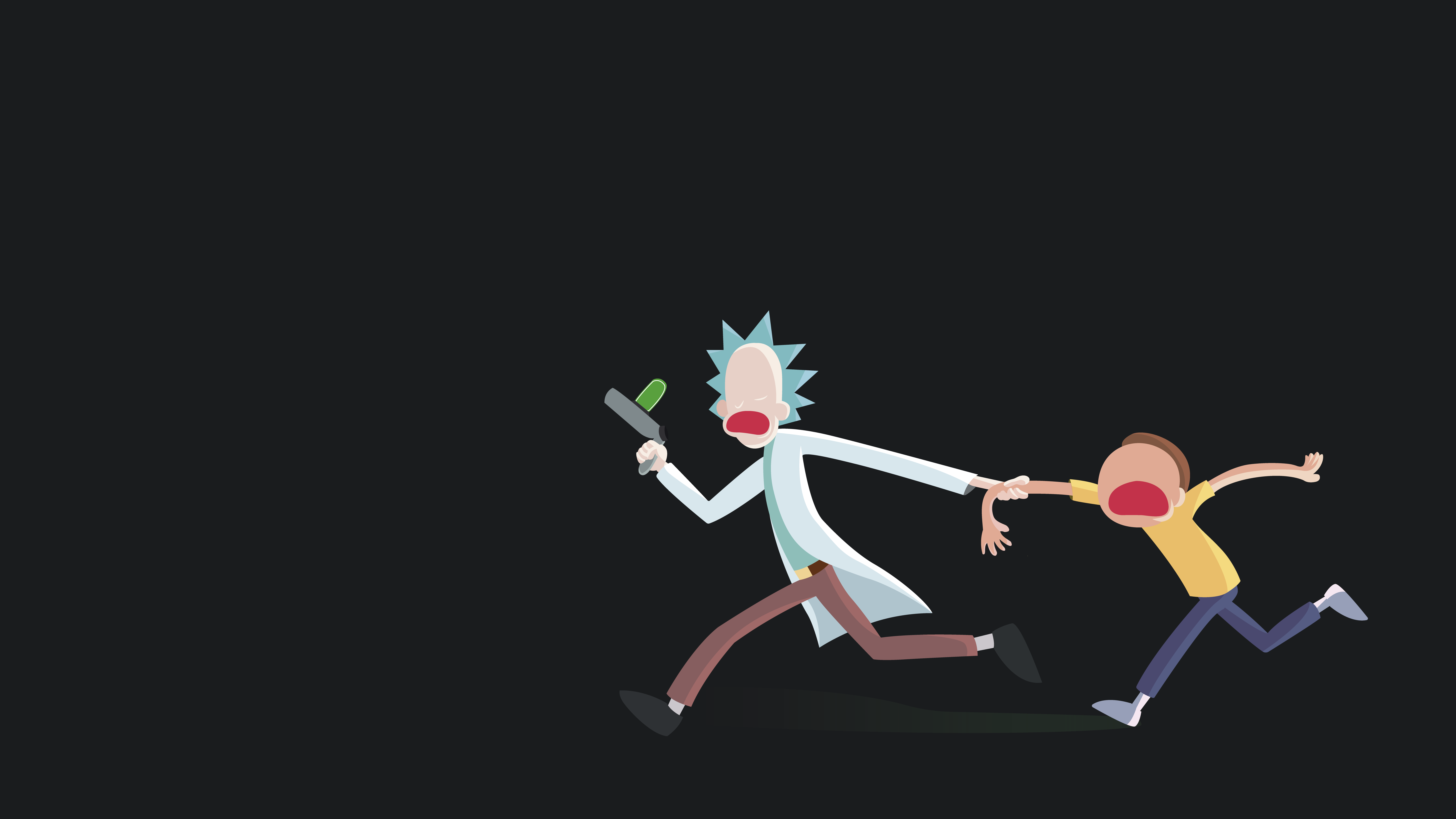 Minimal Rick And Morty Wallpapers