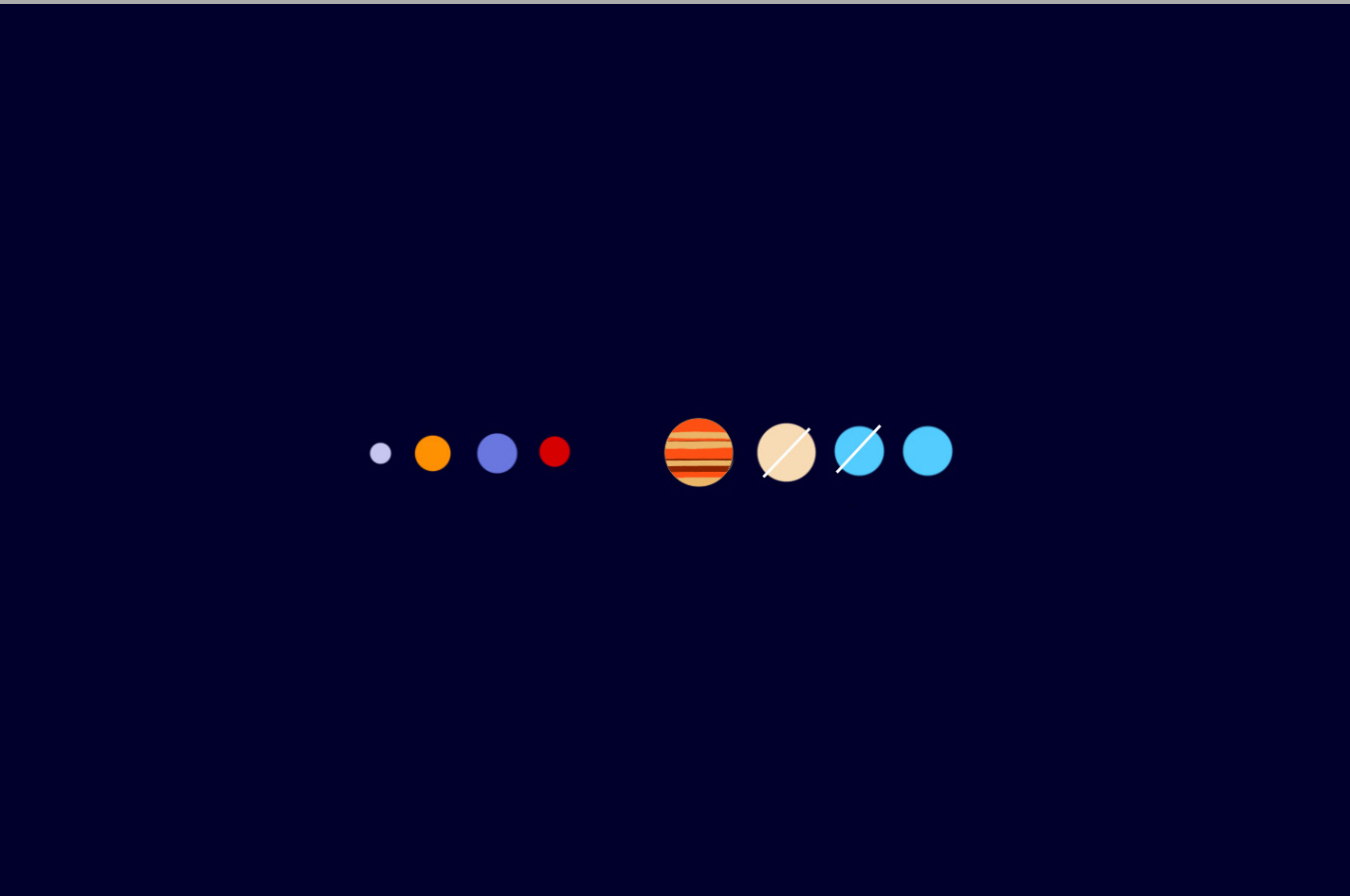 Minimal Solar System Wallpapers