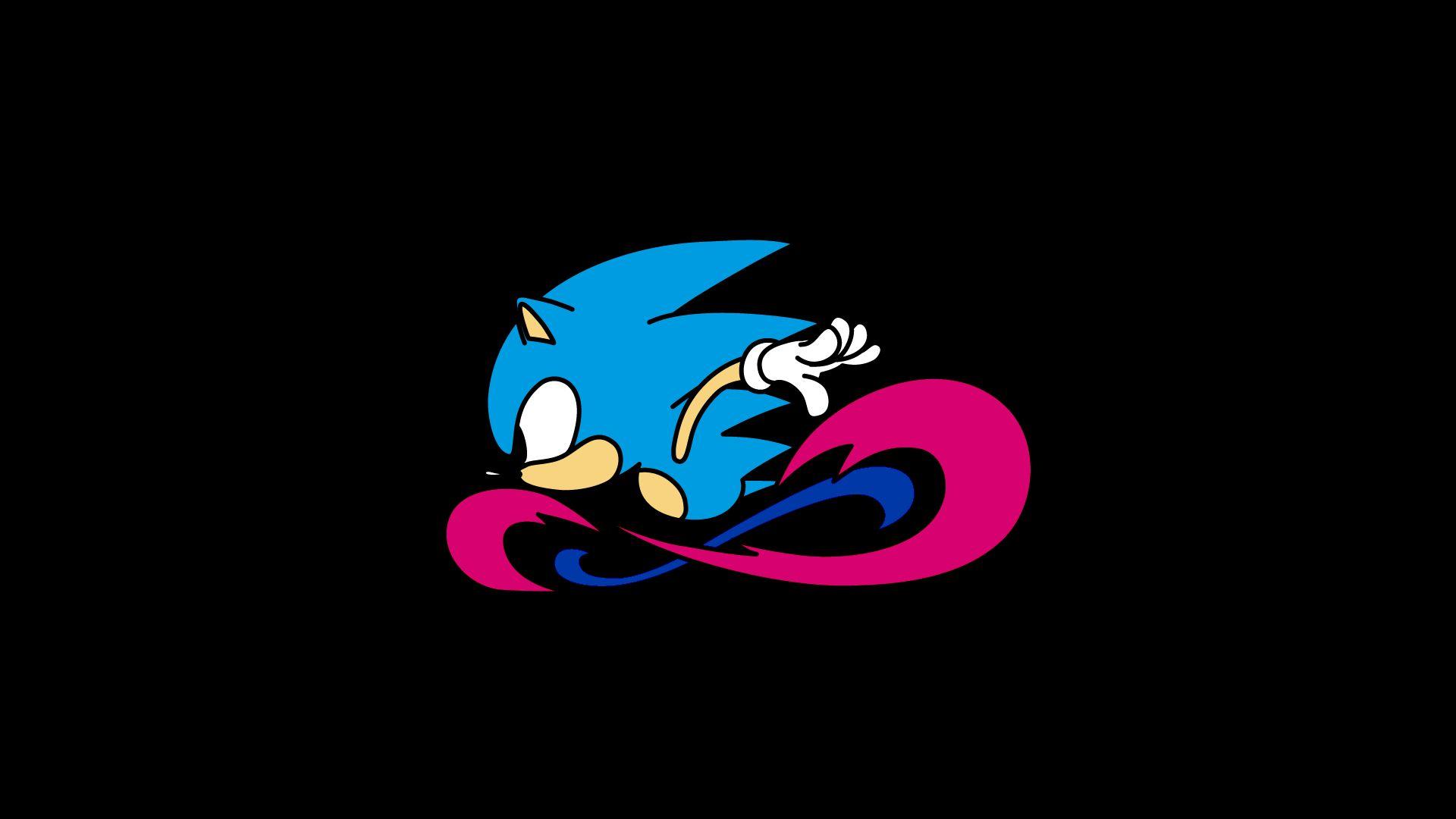 Minimal Sonic Wallpapers