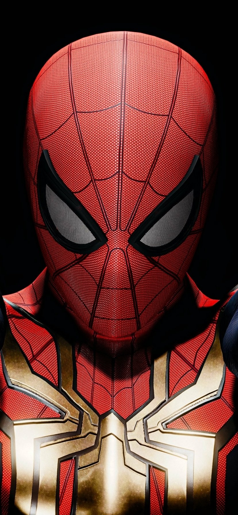 Minimal Spiderman Mask Wallpapers