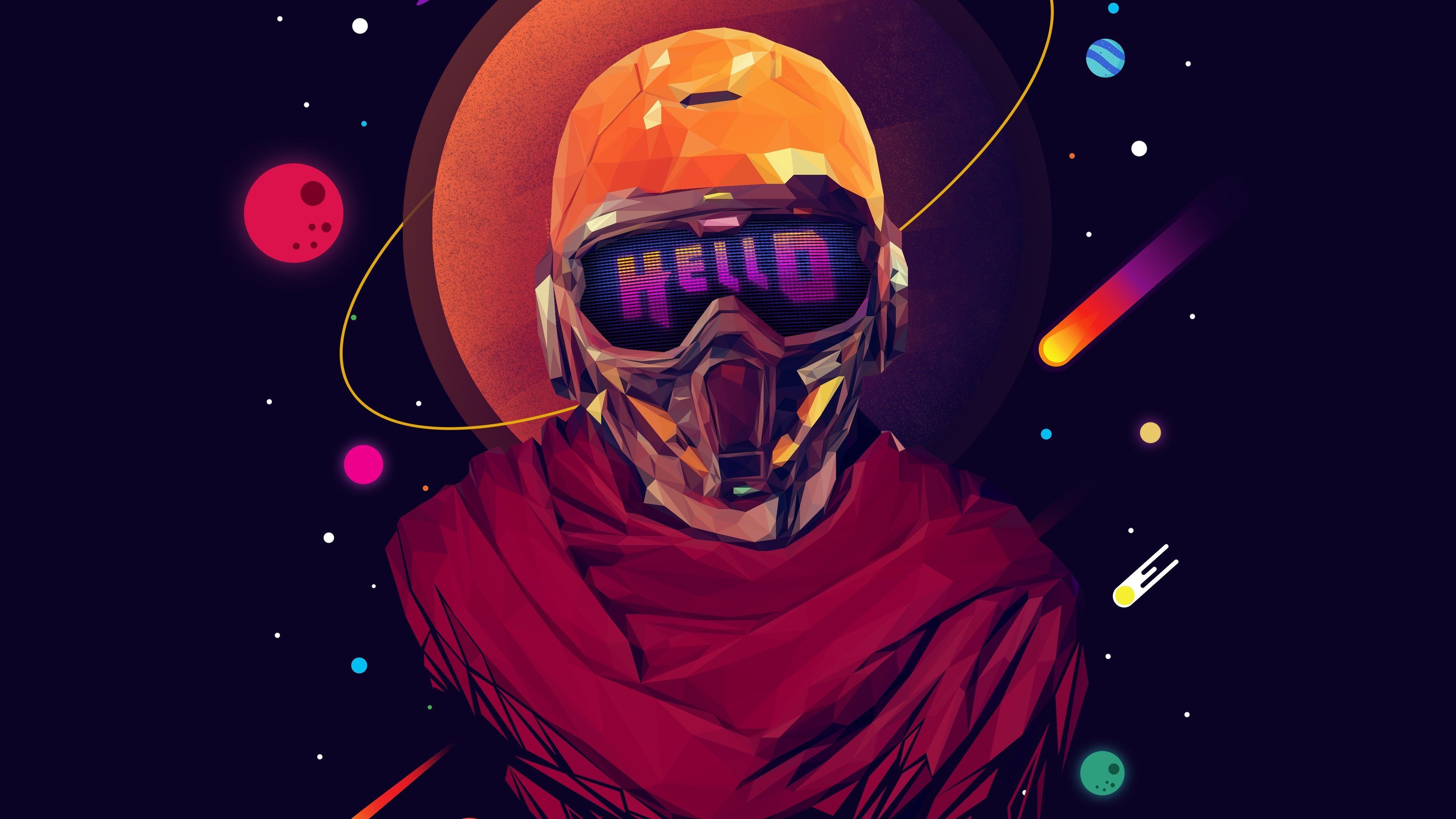 Minimal Star Lord Mask Wallpapers