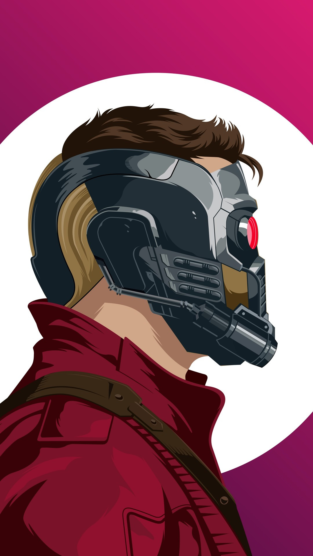 Minimal Star Lord Mask Wallpapers