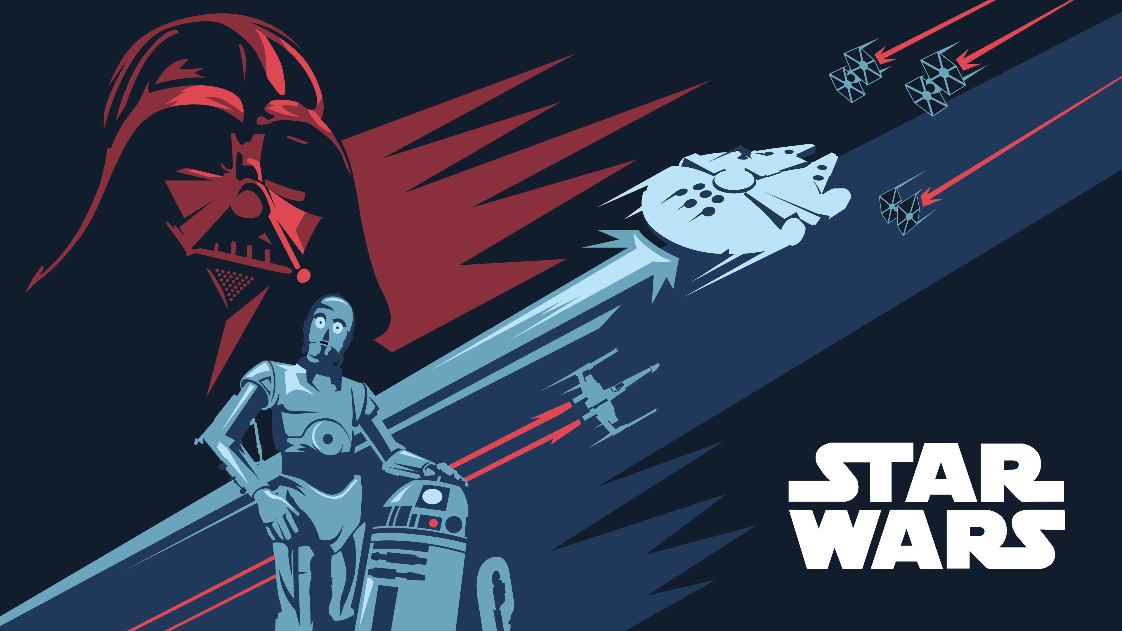 Minimal Star Wars Wallpapers