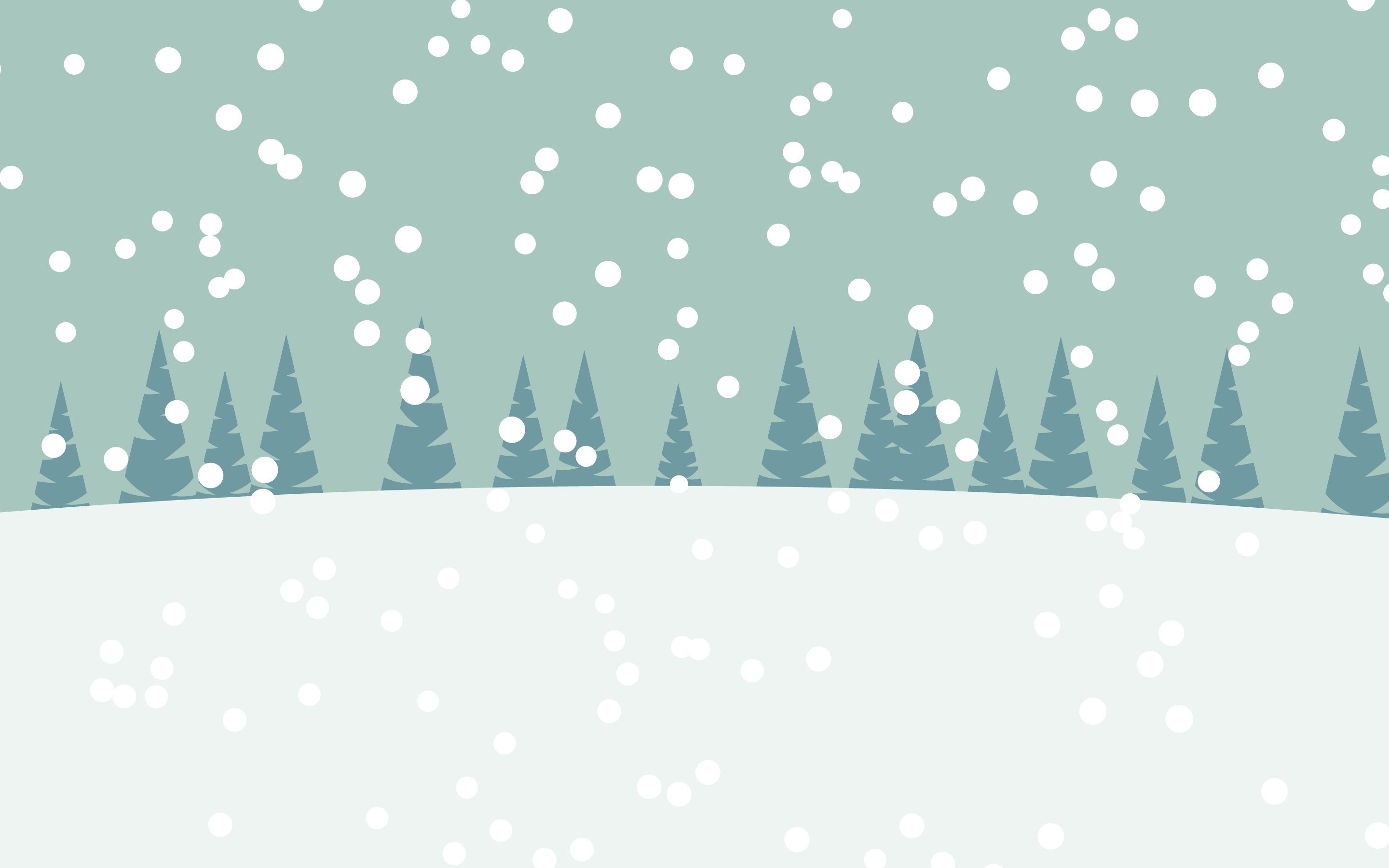 Minimal Winter Wallpapers