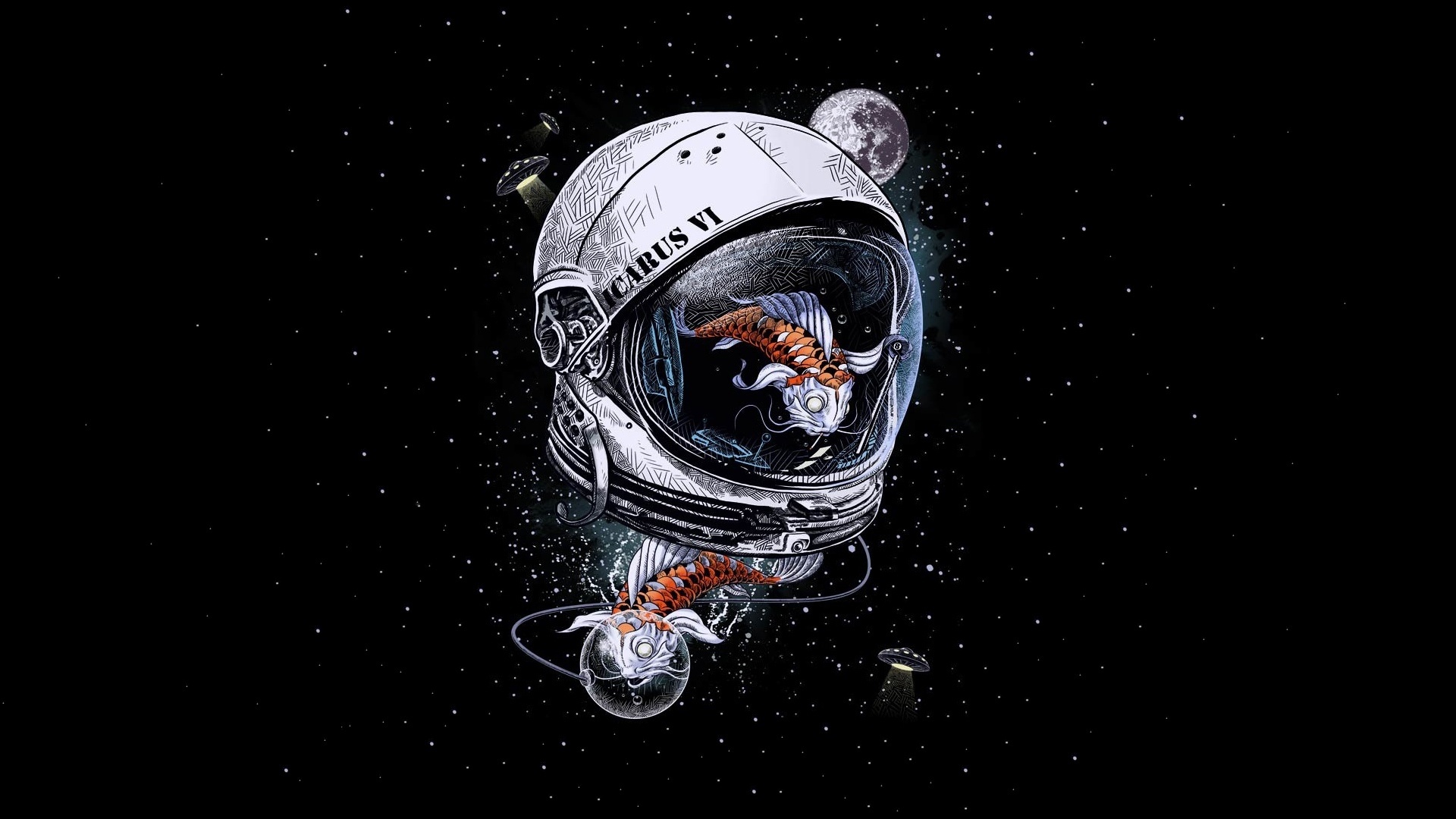 Minimalist Astronaut Wallpapers