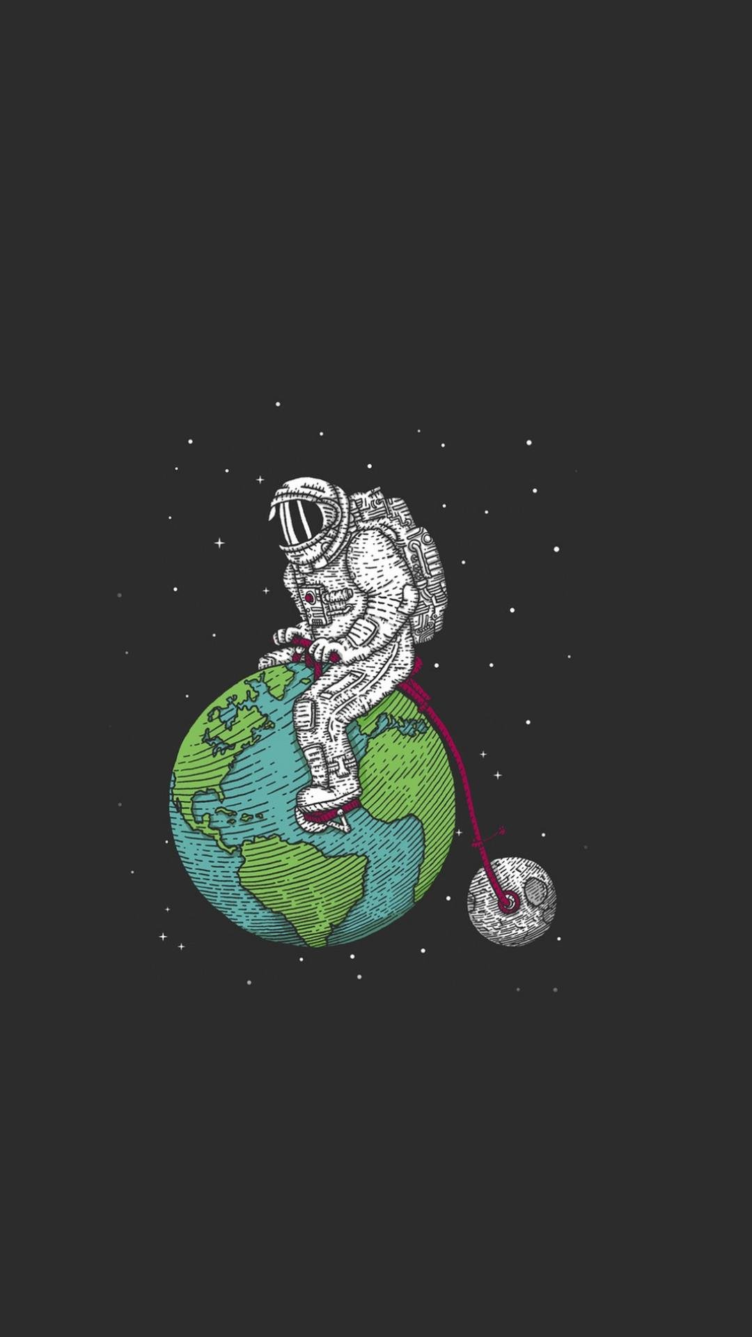 Minimalist Astronaut Wallpapers