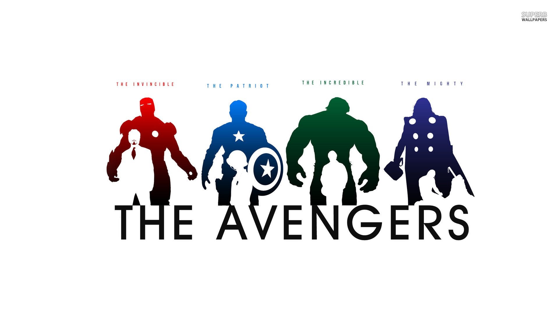 Minimalist Avengers Wallpapers