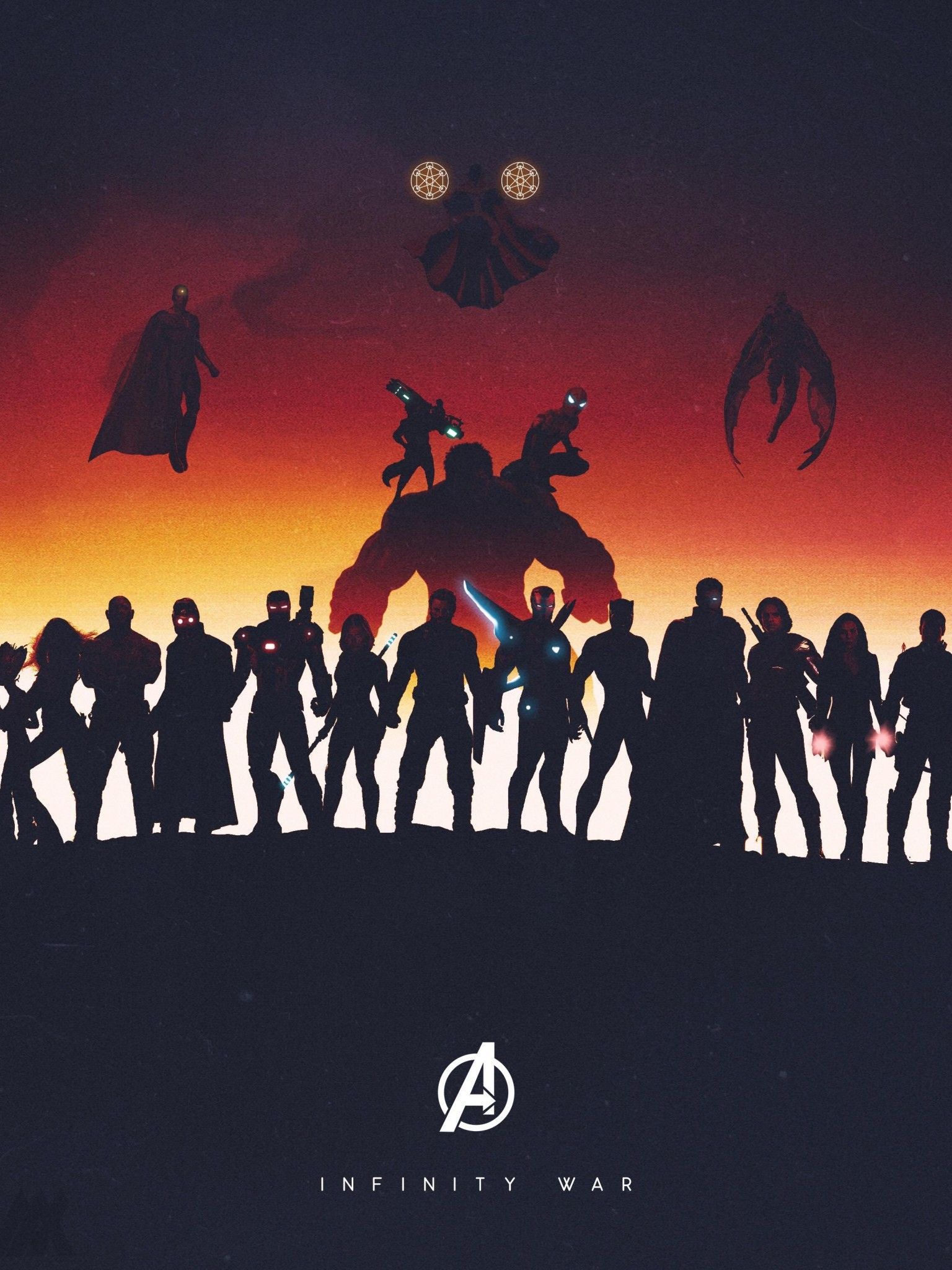 Minimalist Avengers Wallpapers