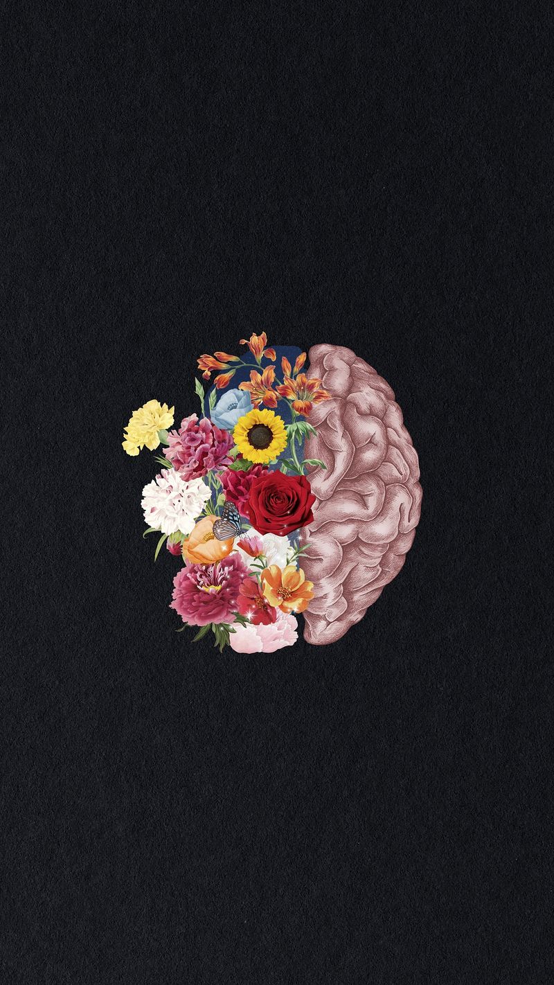 Minimalist Brain Wallpapers