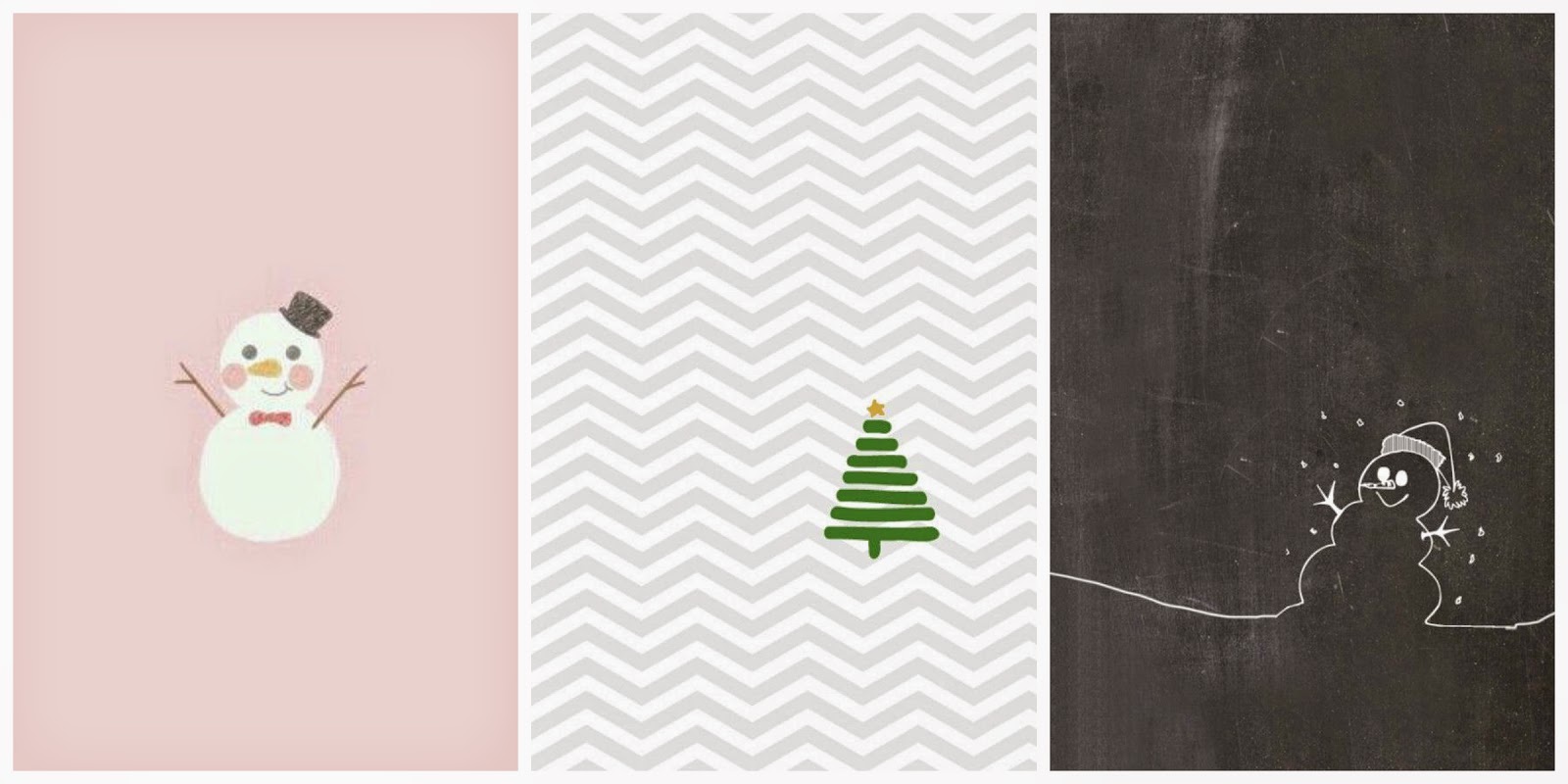 Minimalist Christmas Wallpapers