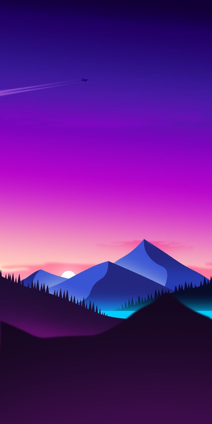 Minimalist Colorful Wallpapers