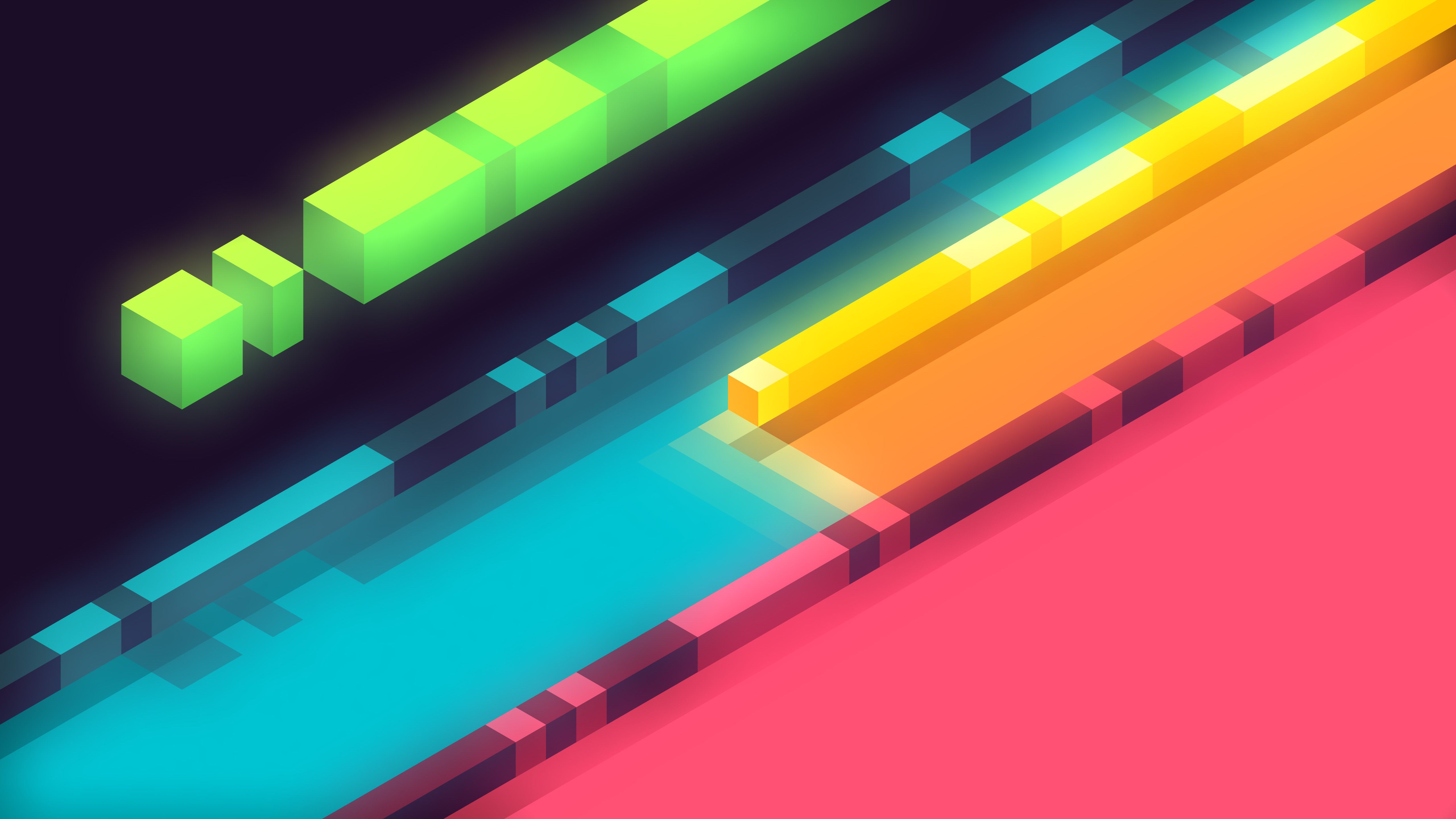 Minimalist Comet Colorful Wallpapers