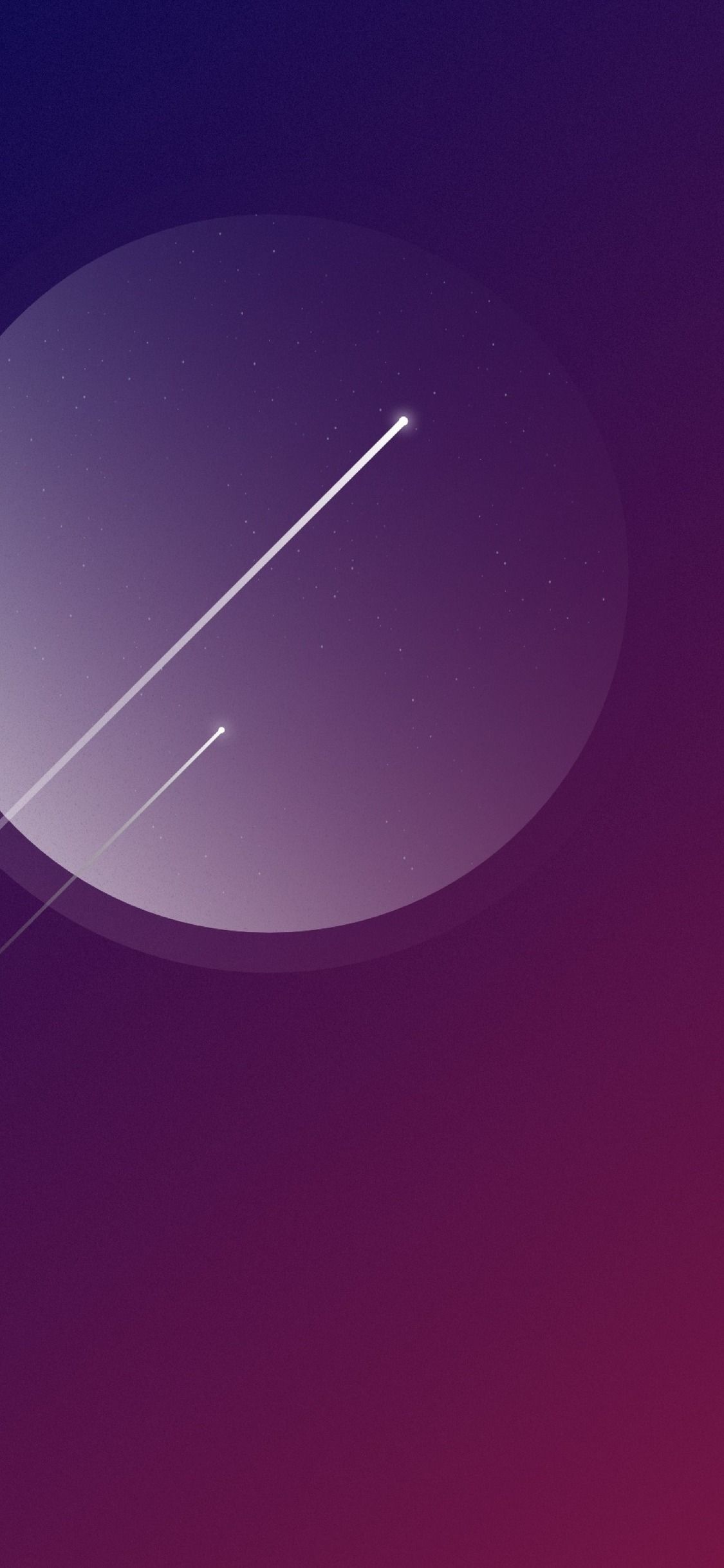 Minimalist Comet Colorful Wallpapers