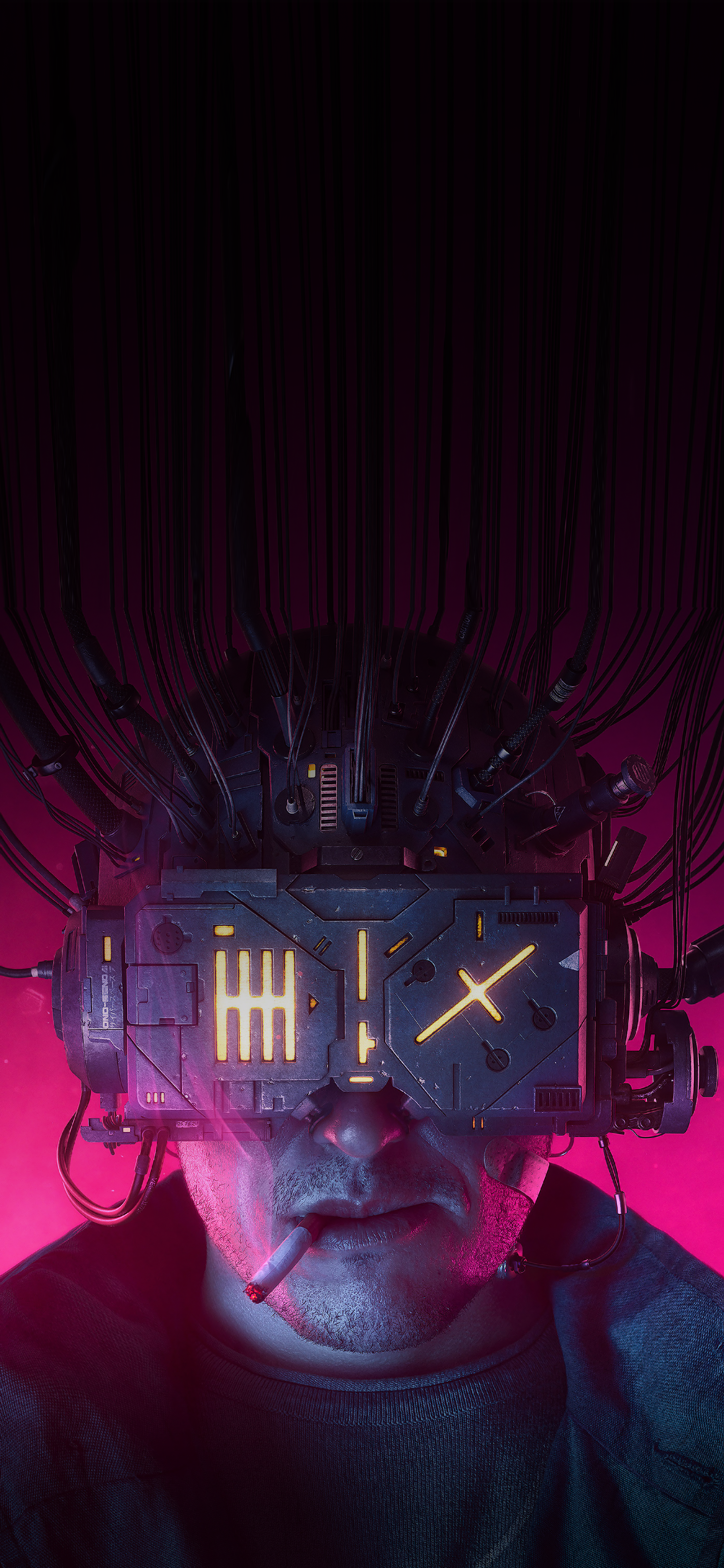 Minimalist Cyberpunk Wallpapers