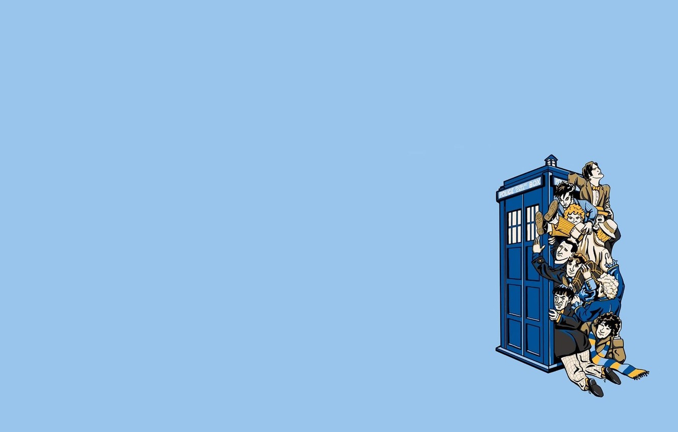 Minimalist Doctor Who Wallpapers