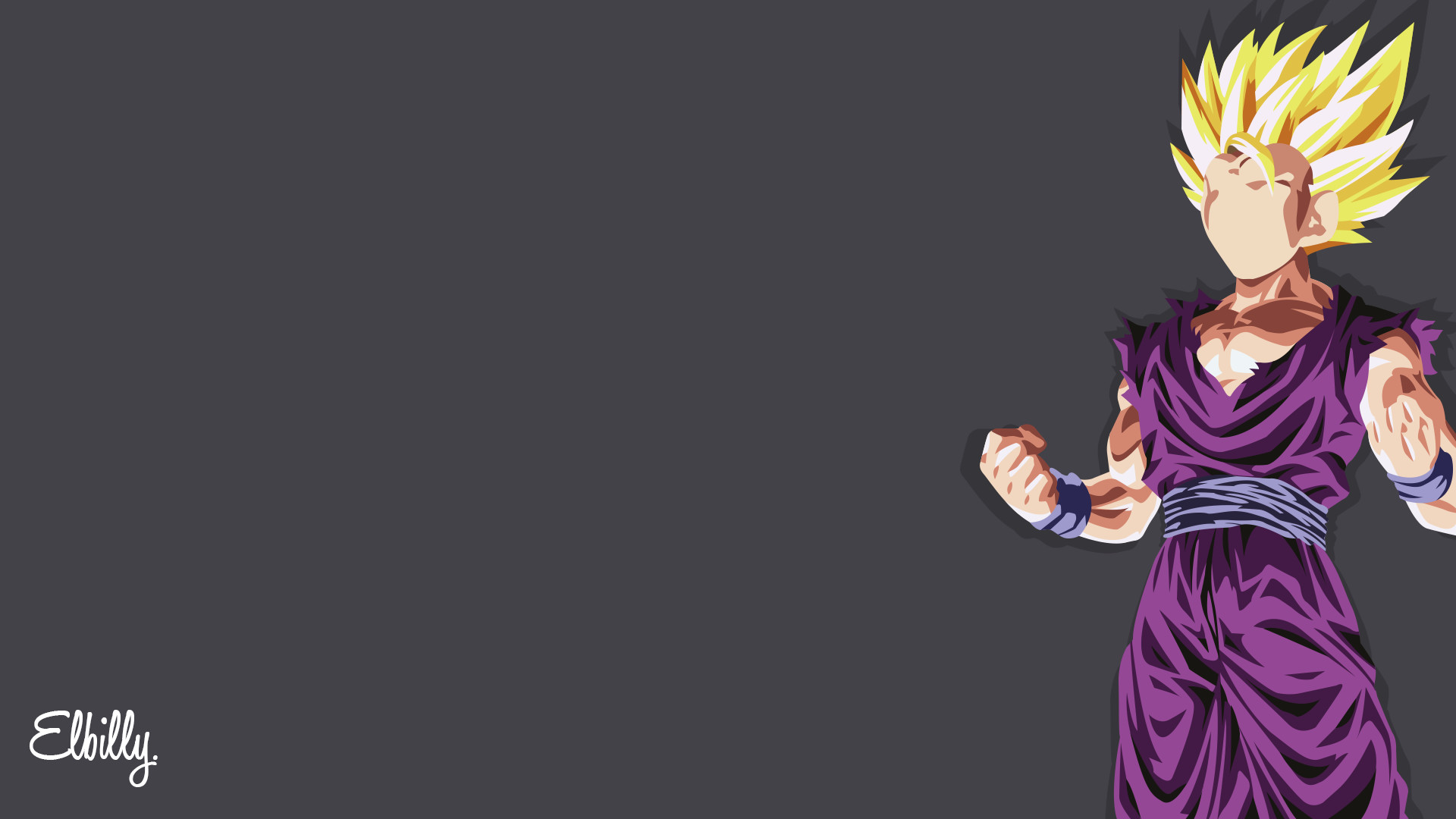 Minimalist Dragon Ball Z Wallpapers