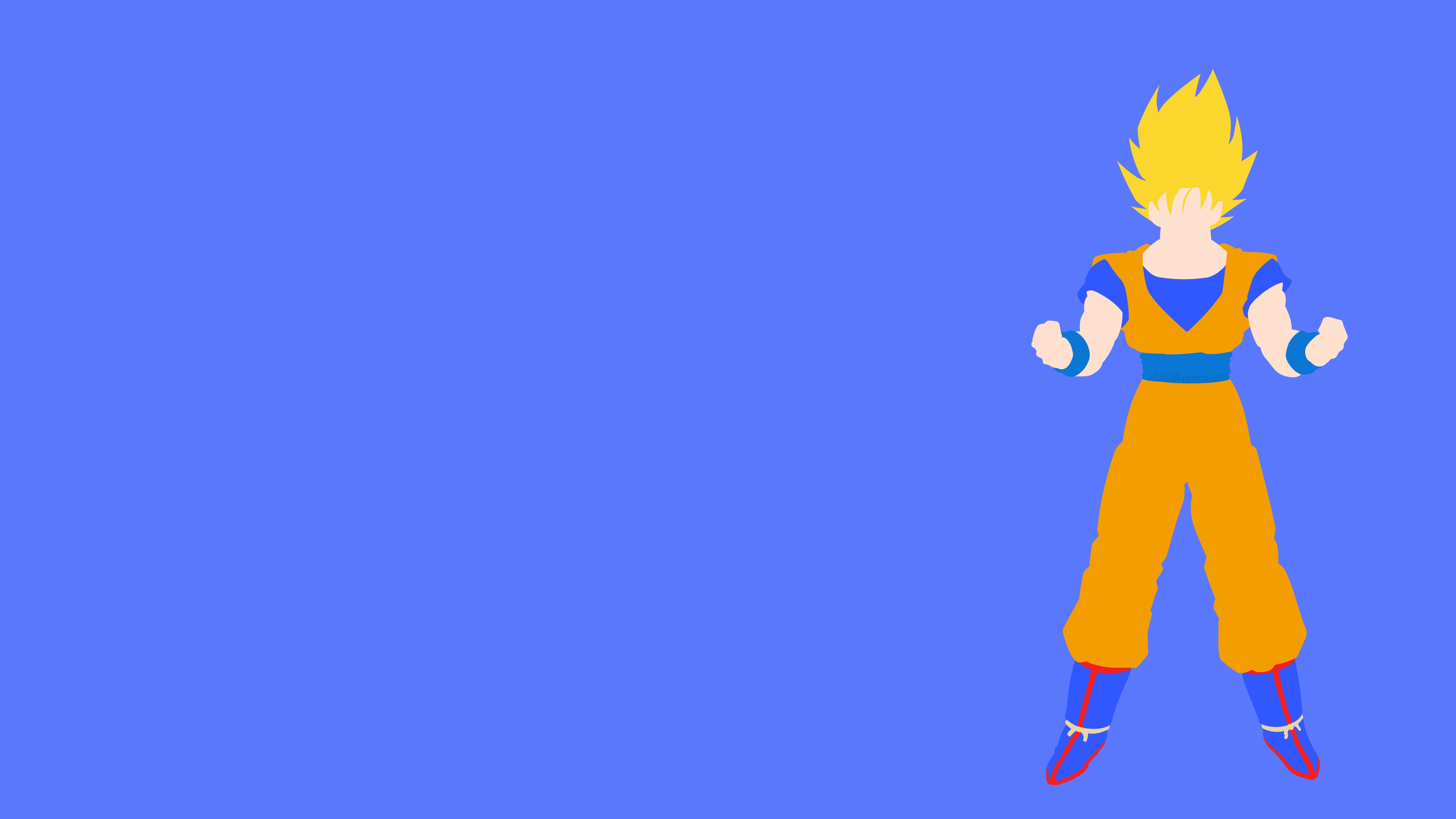 Minimalist Dragon Ball Z Wallpapers