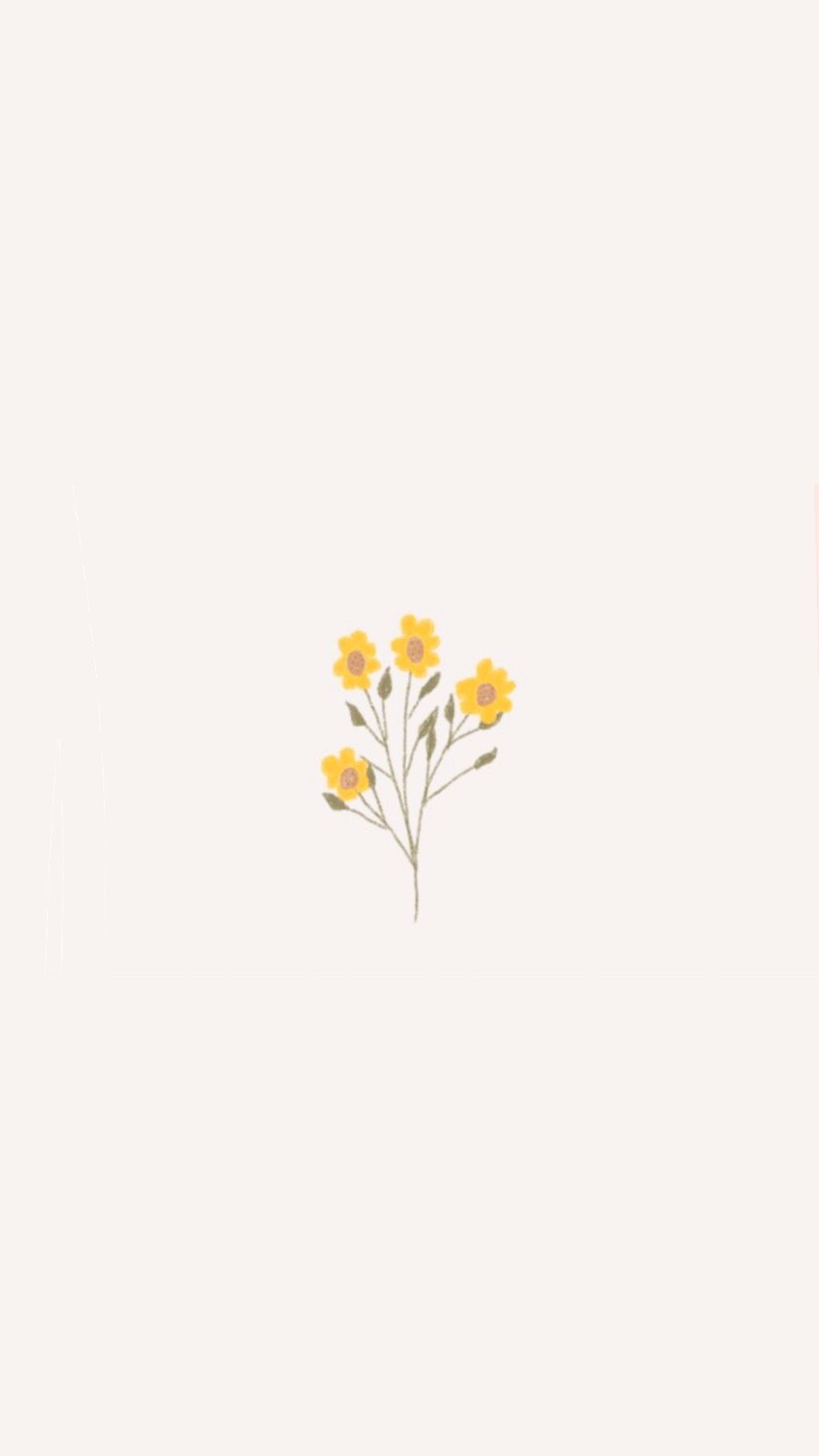 Minimalist Floral Wallpapers