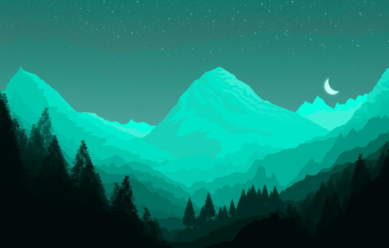 Minimalist Forest Wallpapers