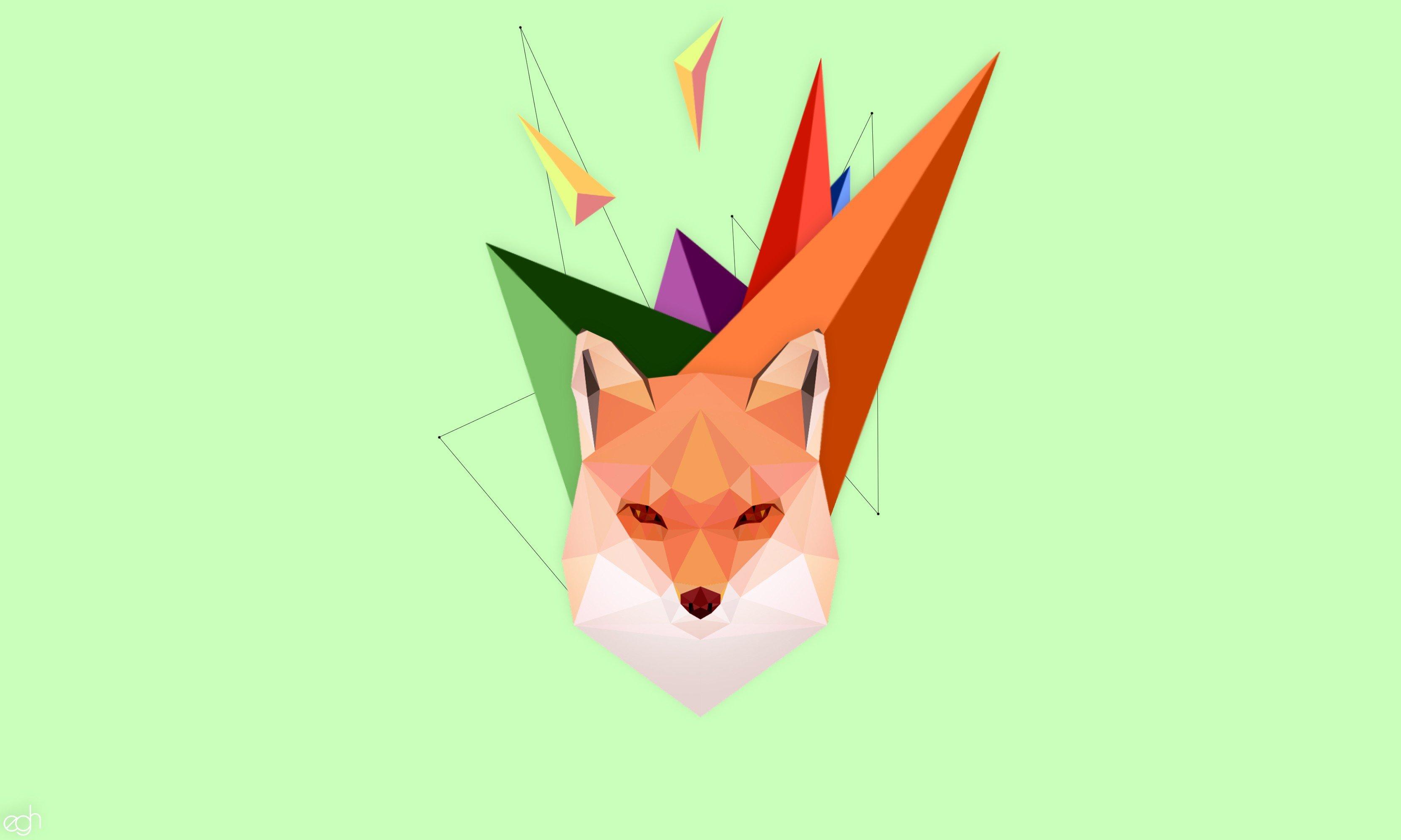 Minimalist Fox Wallpapers