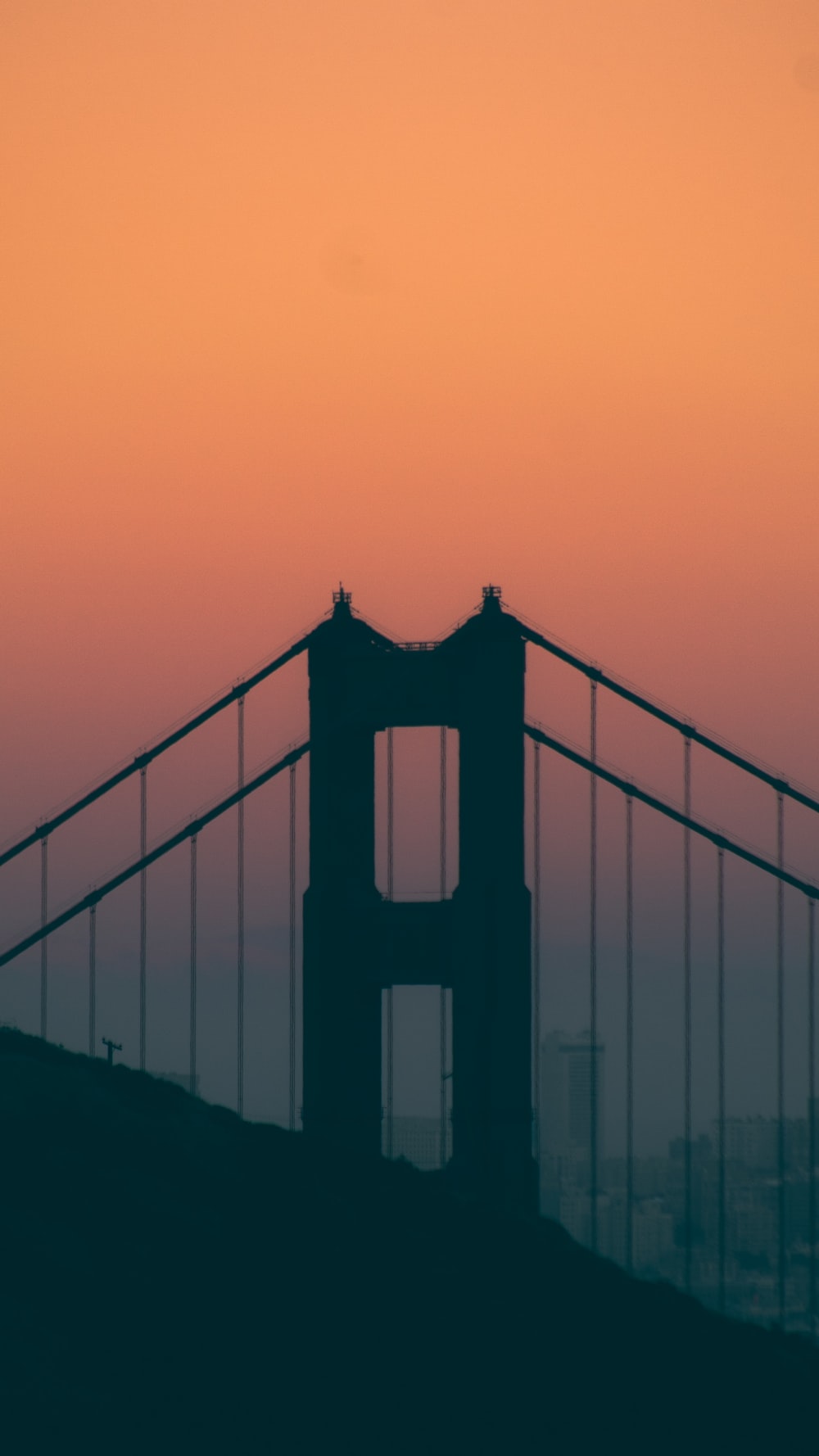 Minimalist Golden Gate Bridge Wallpapers