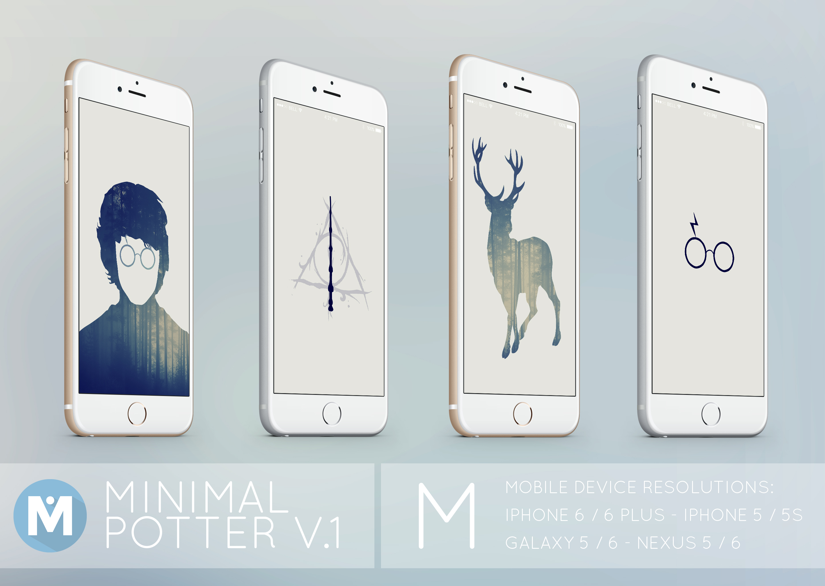 Minimalist Harry Potter Wallpapers