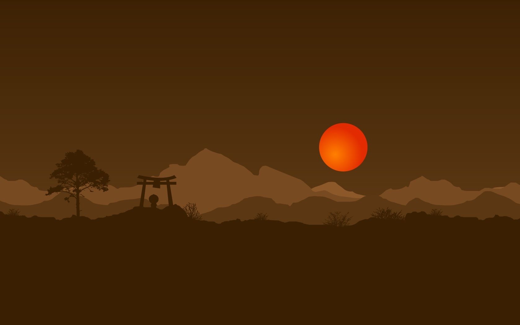 Minimalist Japanese Wallpapers