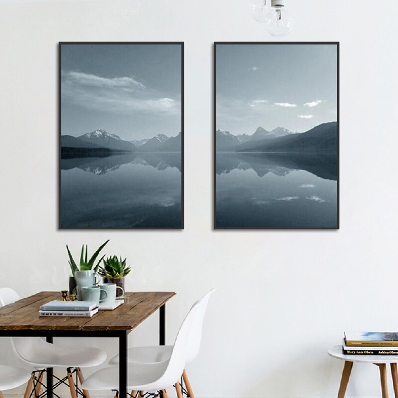 Minimalist Landscape Painting Wallpapers