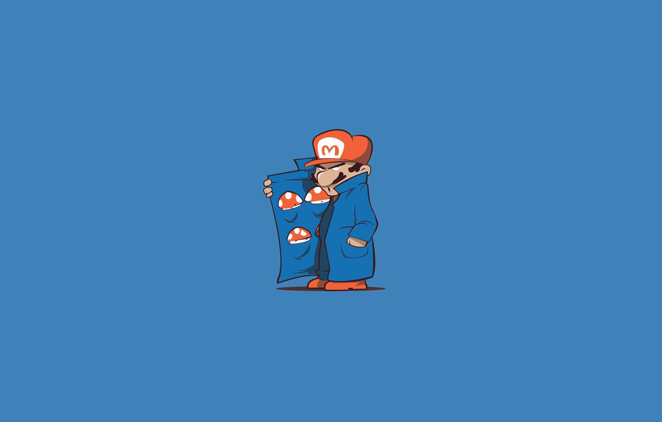 Minimalist Mario Wallpapers