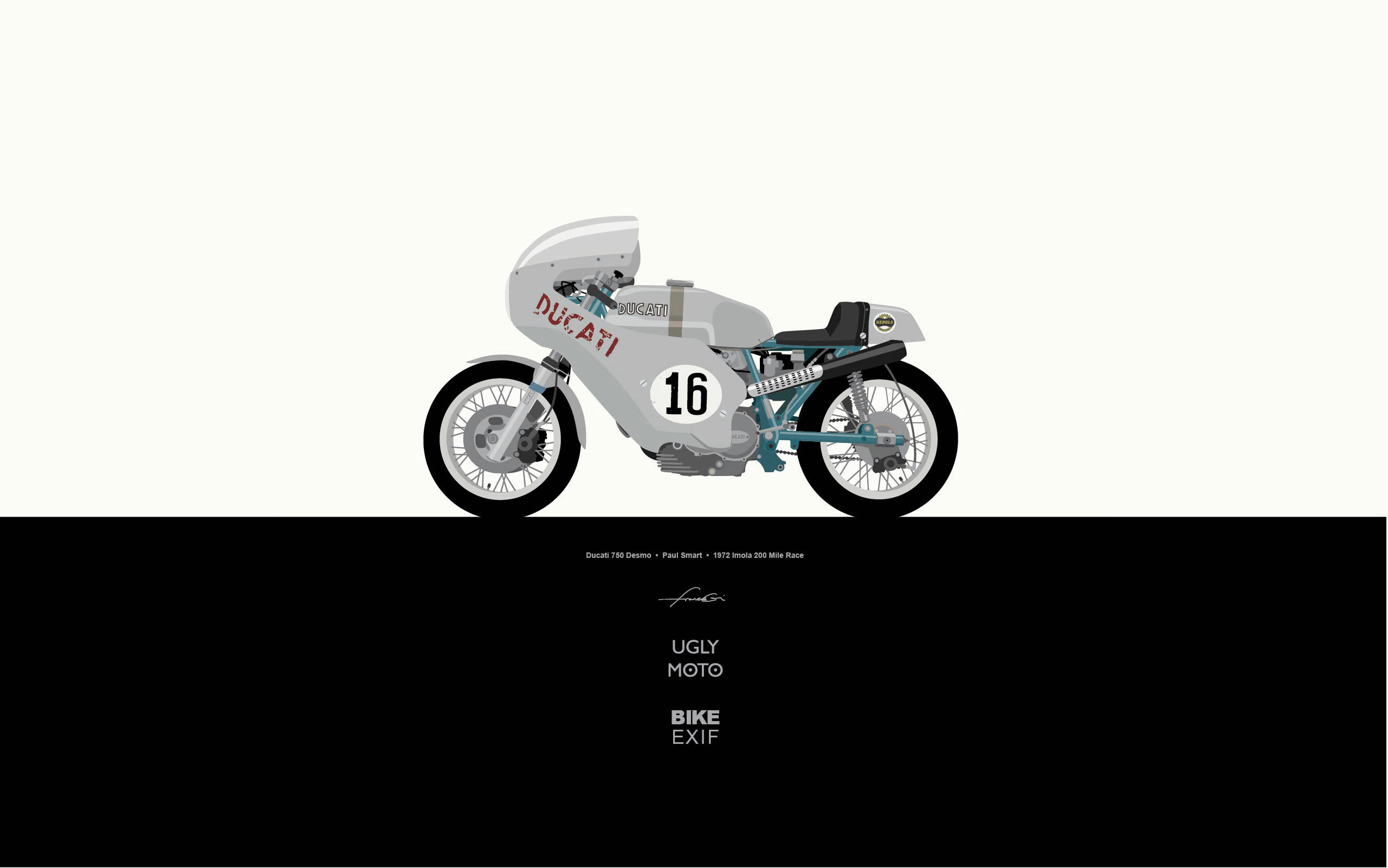 Minimalist Motorcycle Wallpapers