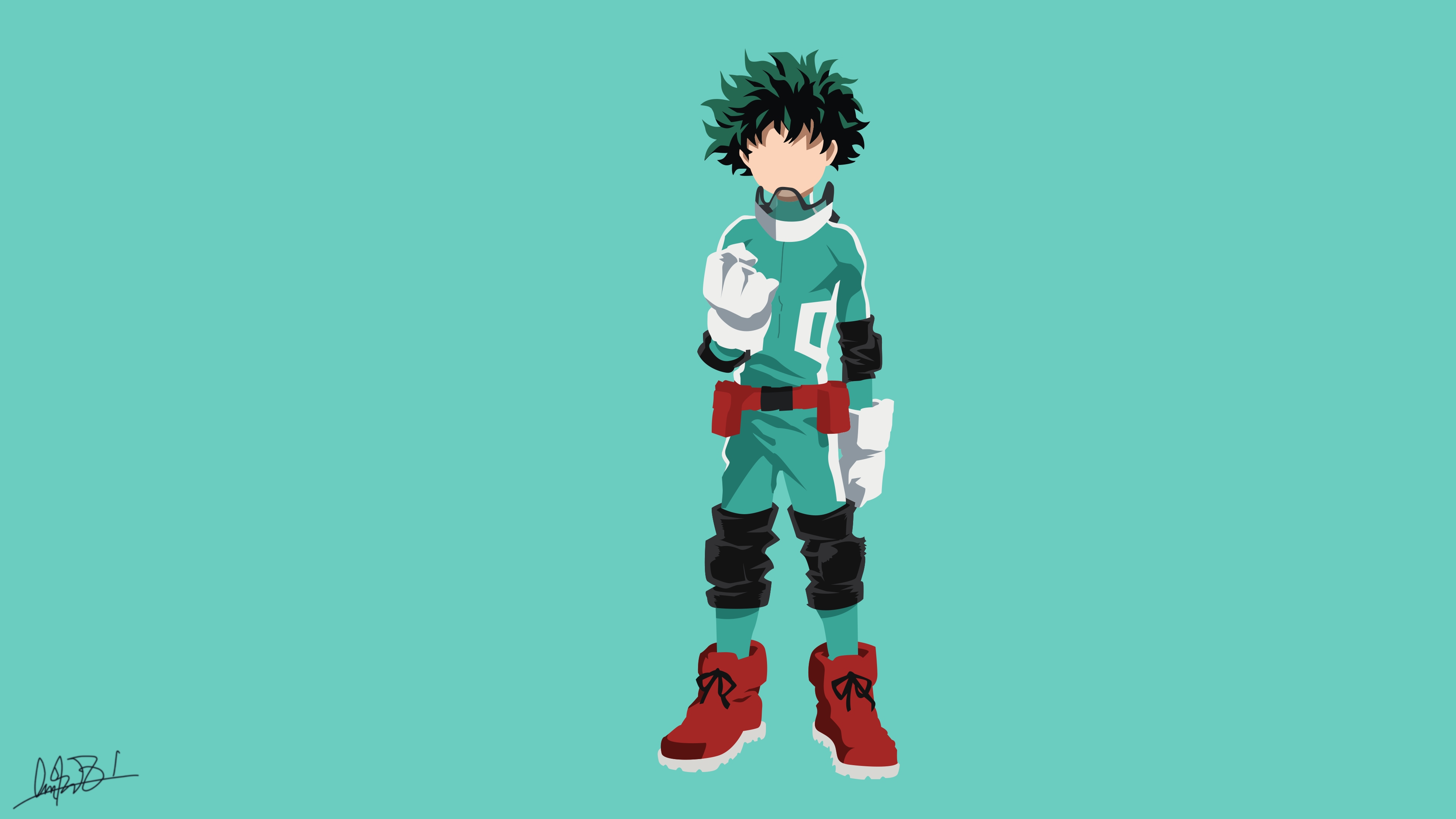 Minimalist My Hero Academia Wallpapers