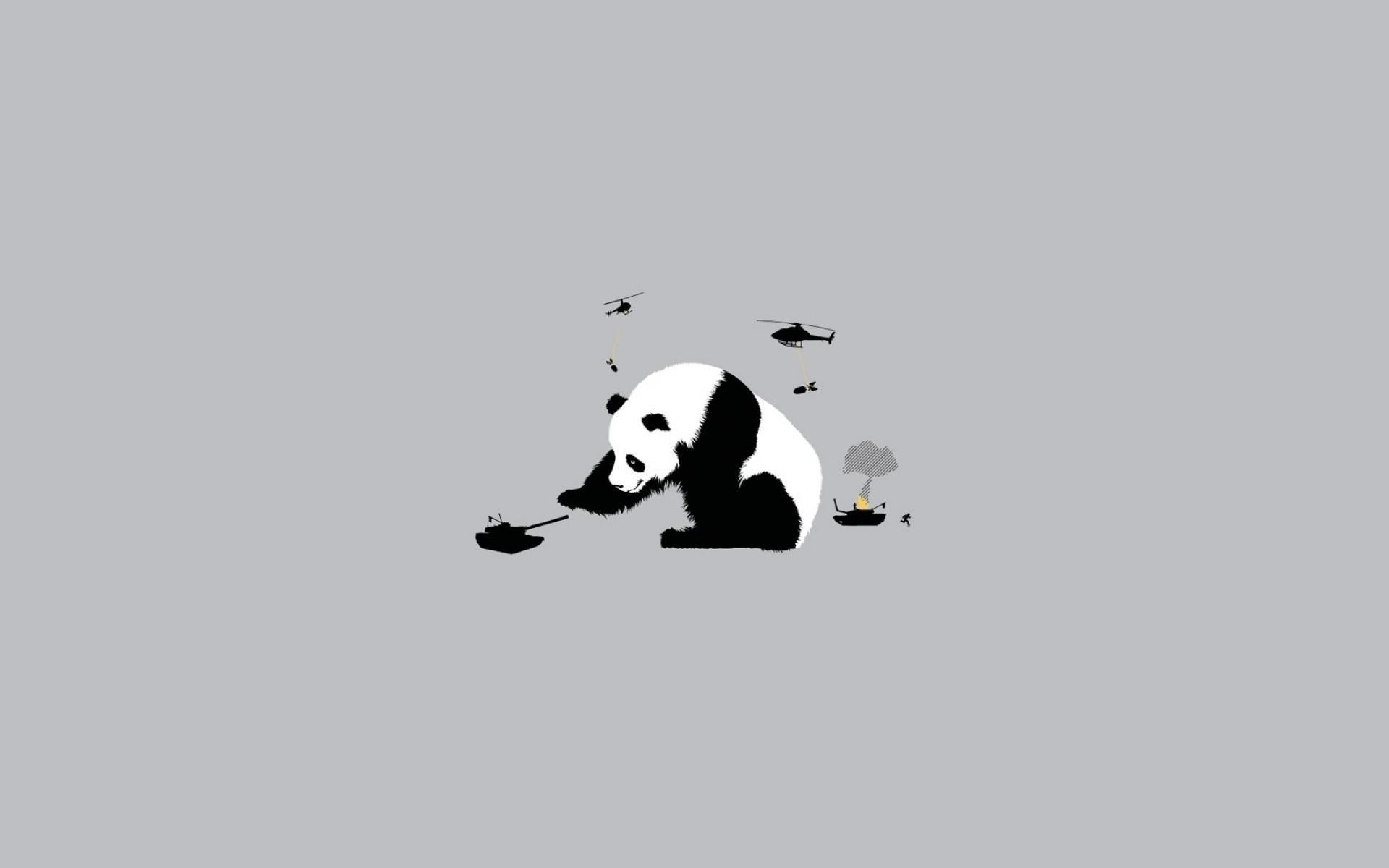 Minimalist Panda Wallpapers