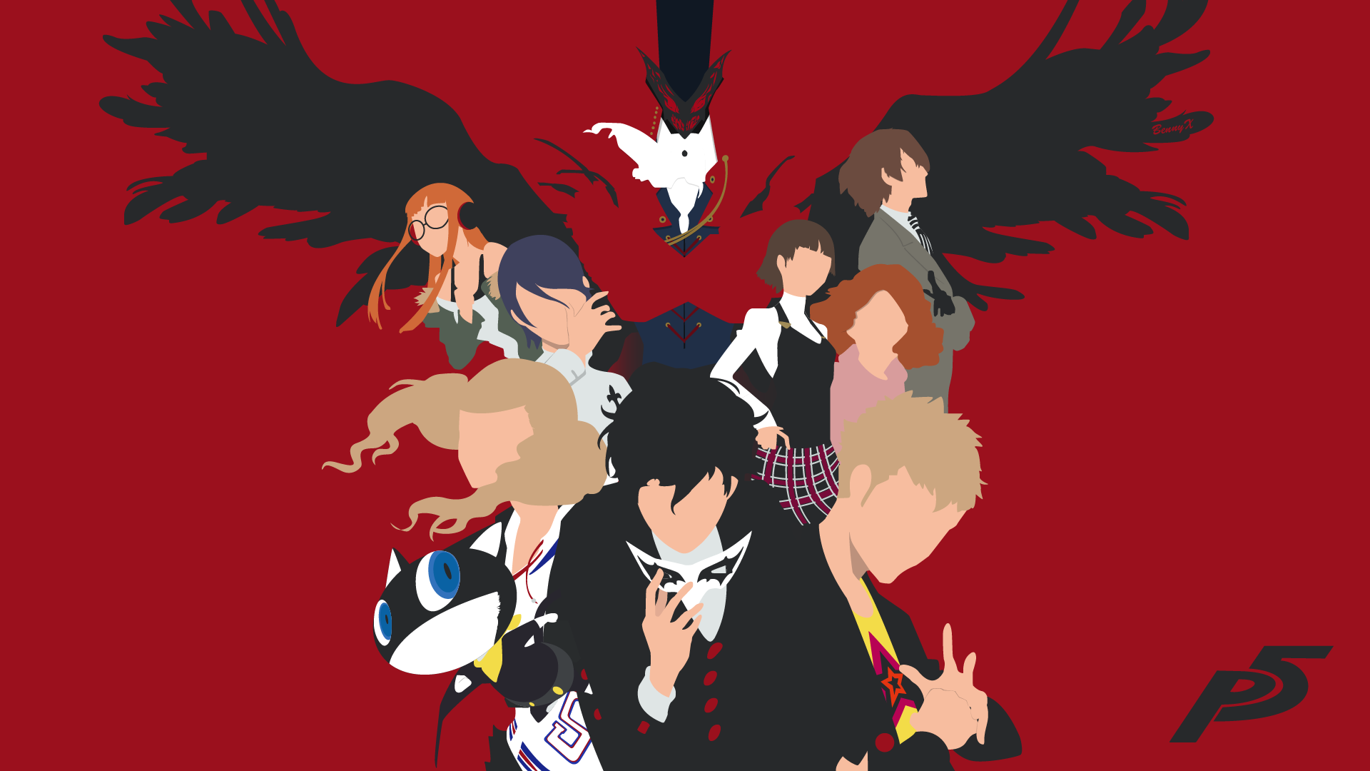 Minimalist Persona Wallpapers