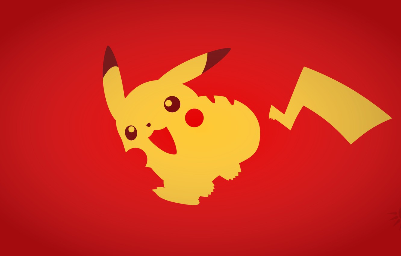 Minimalist Pikachu Wallpapers