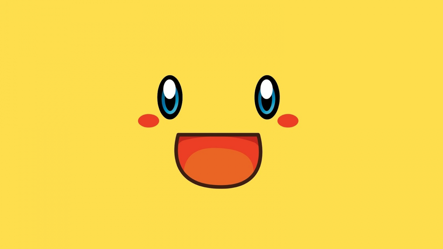 Minimalist Pikachu Wallpapers