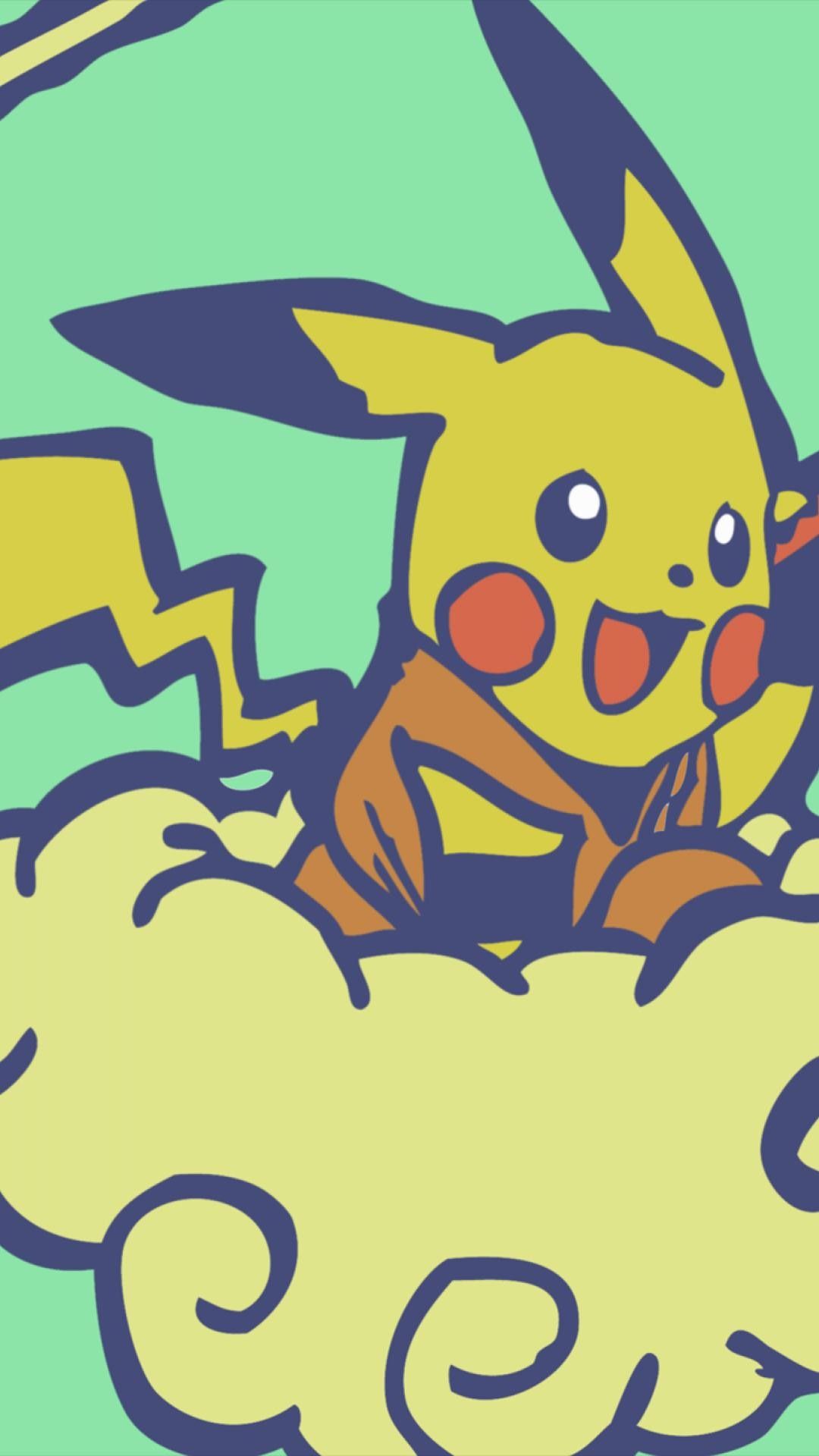 Minimalist Pikachu Wallpapers