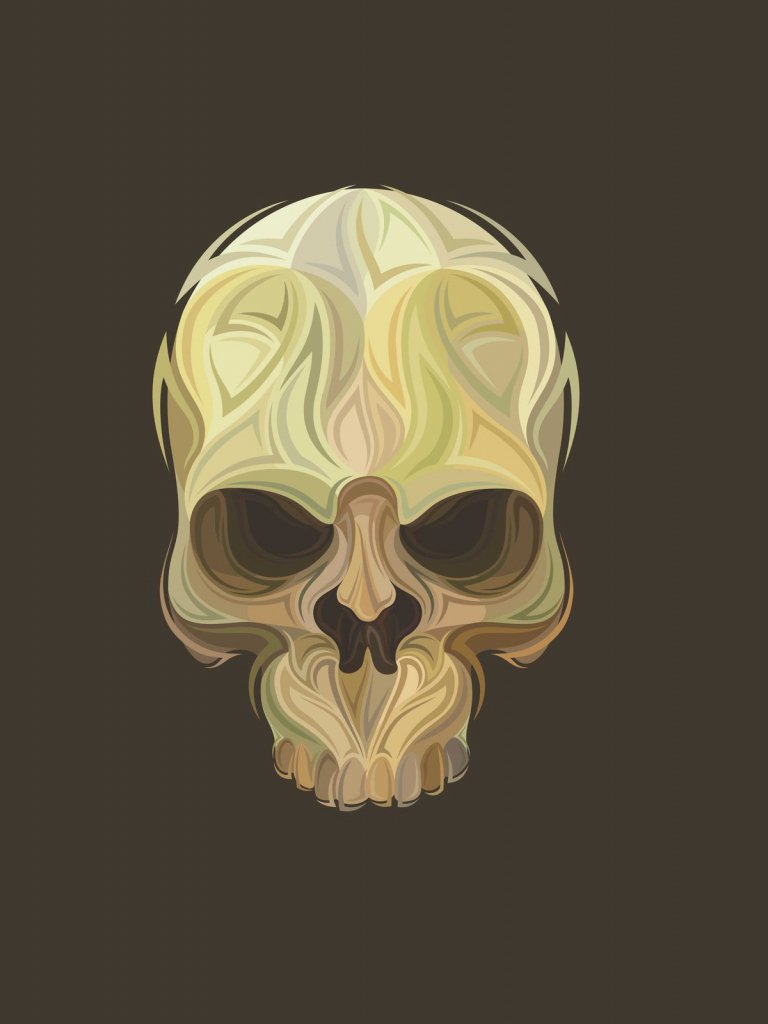 Minimalist Skull Wallpapers