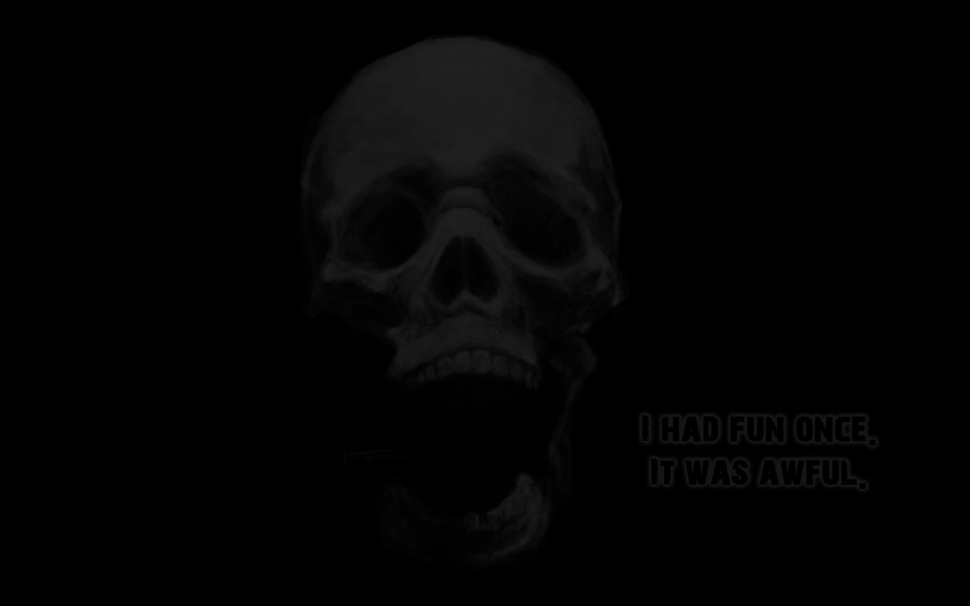 Minimalist Skull Wallpapers