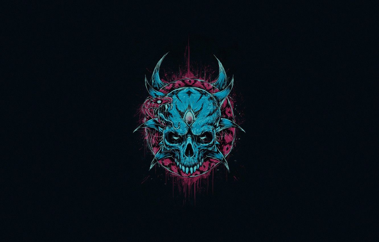 Minimalist Skull Wallpapers